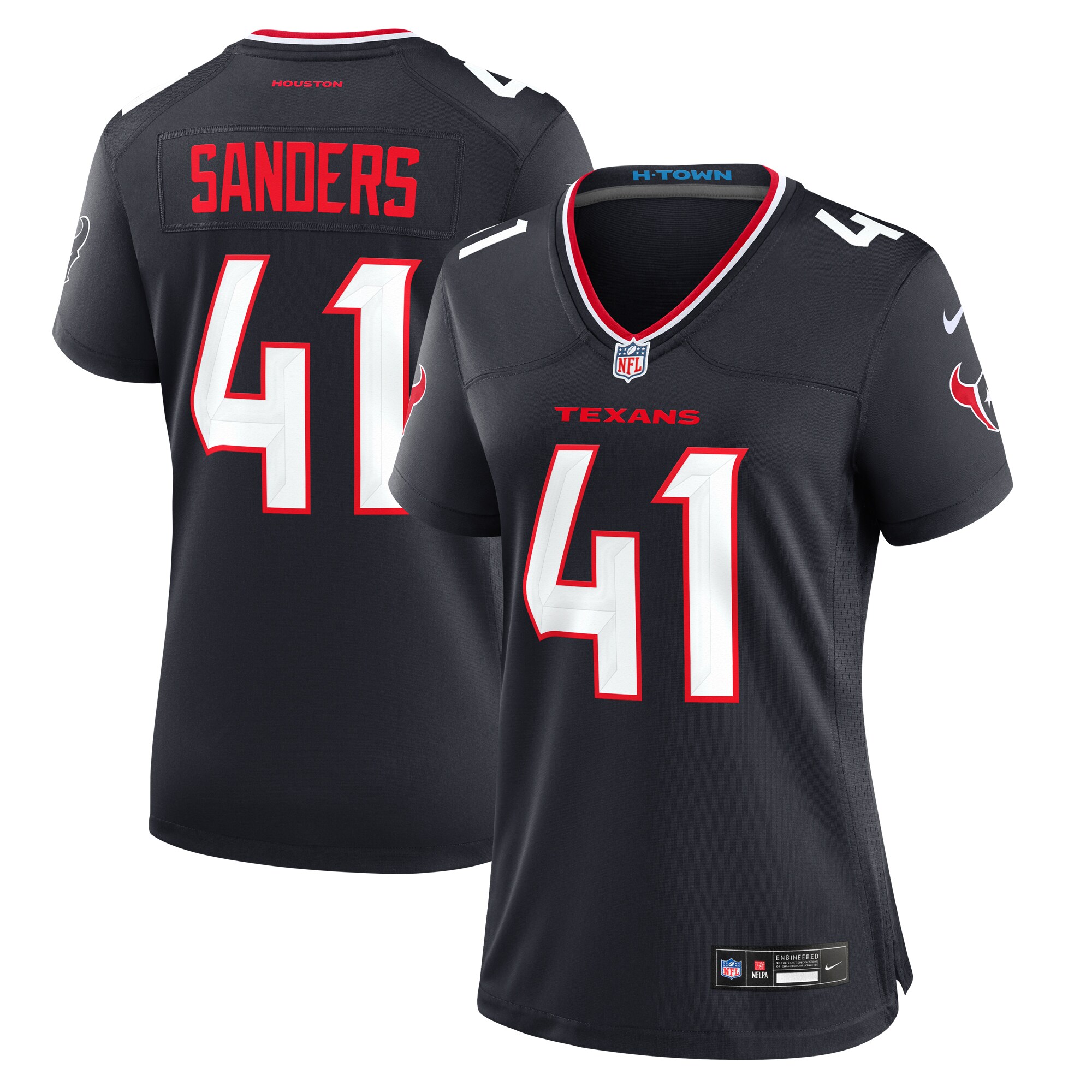 Myjai Sanders Houston Texans Game Jersey - Women's