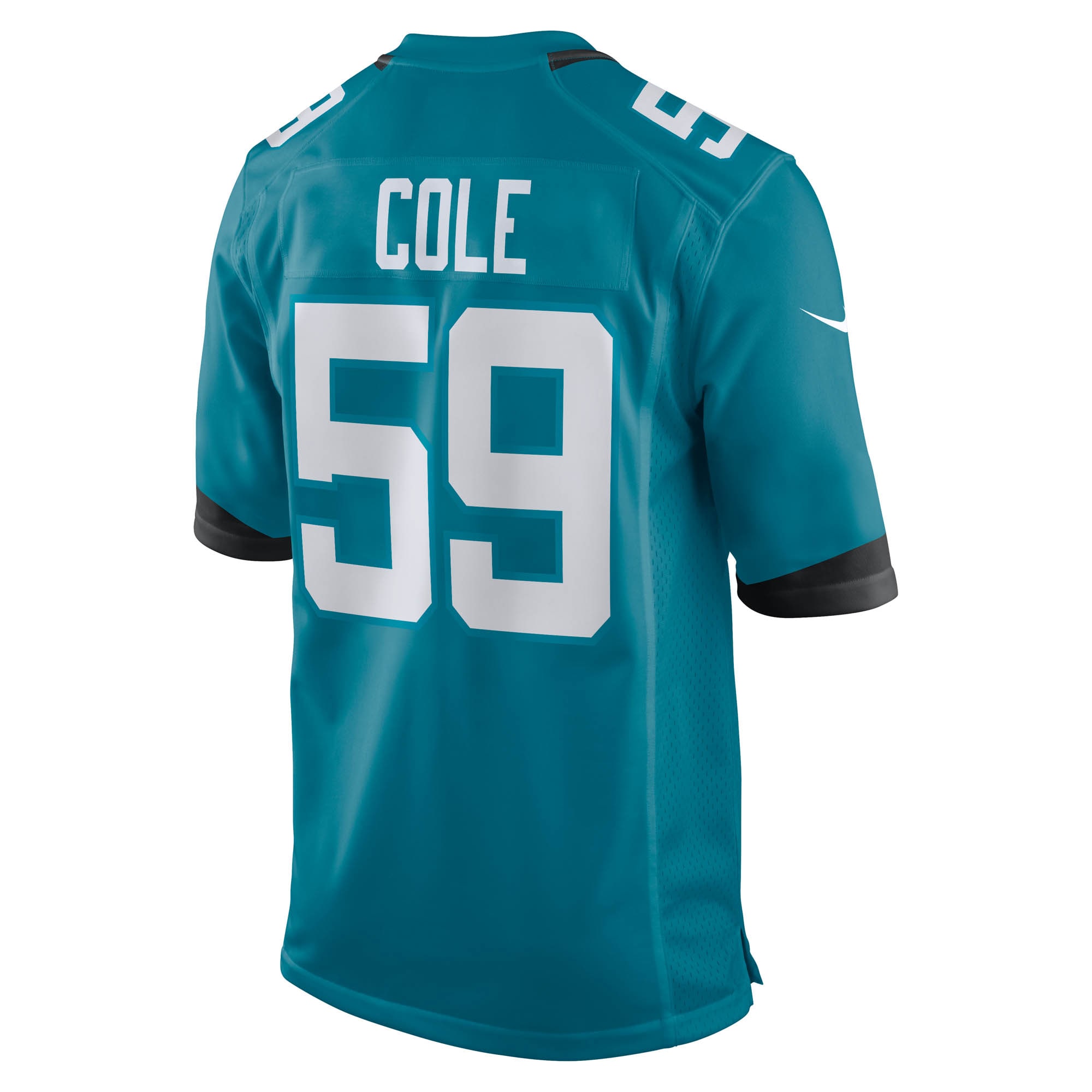 Myles Cole Jacksonville Jaguars Game Jersey - Men's - Image 3