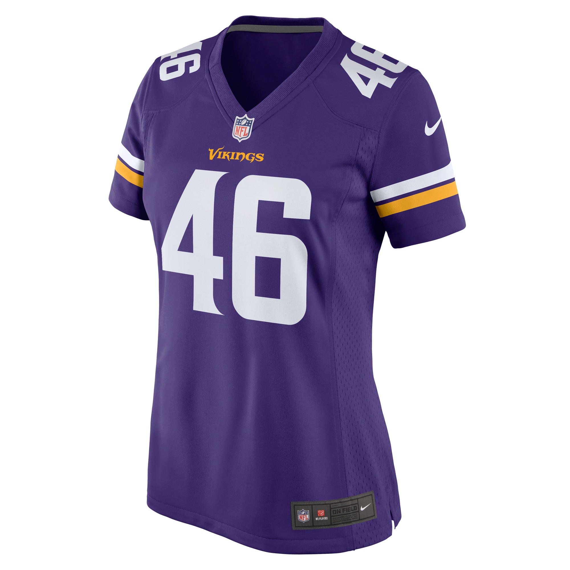 Alternative view of Myles Dorn Minnesota Vikings Game Jersey - Women's