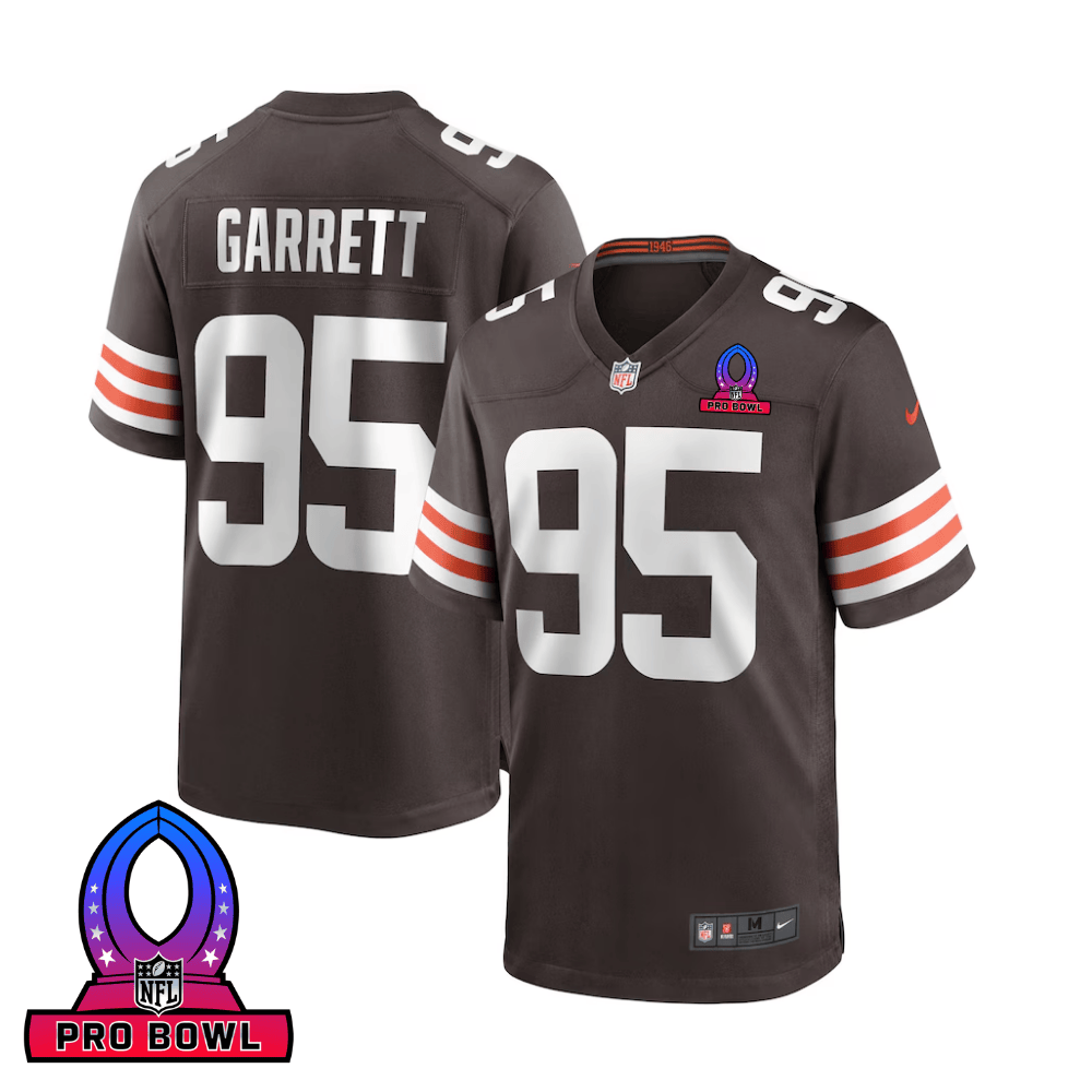 Myles Garrett #95 Cleveland Browns Game Jersey - Men's | Brown