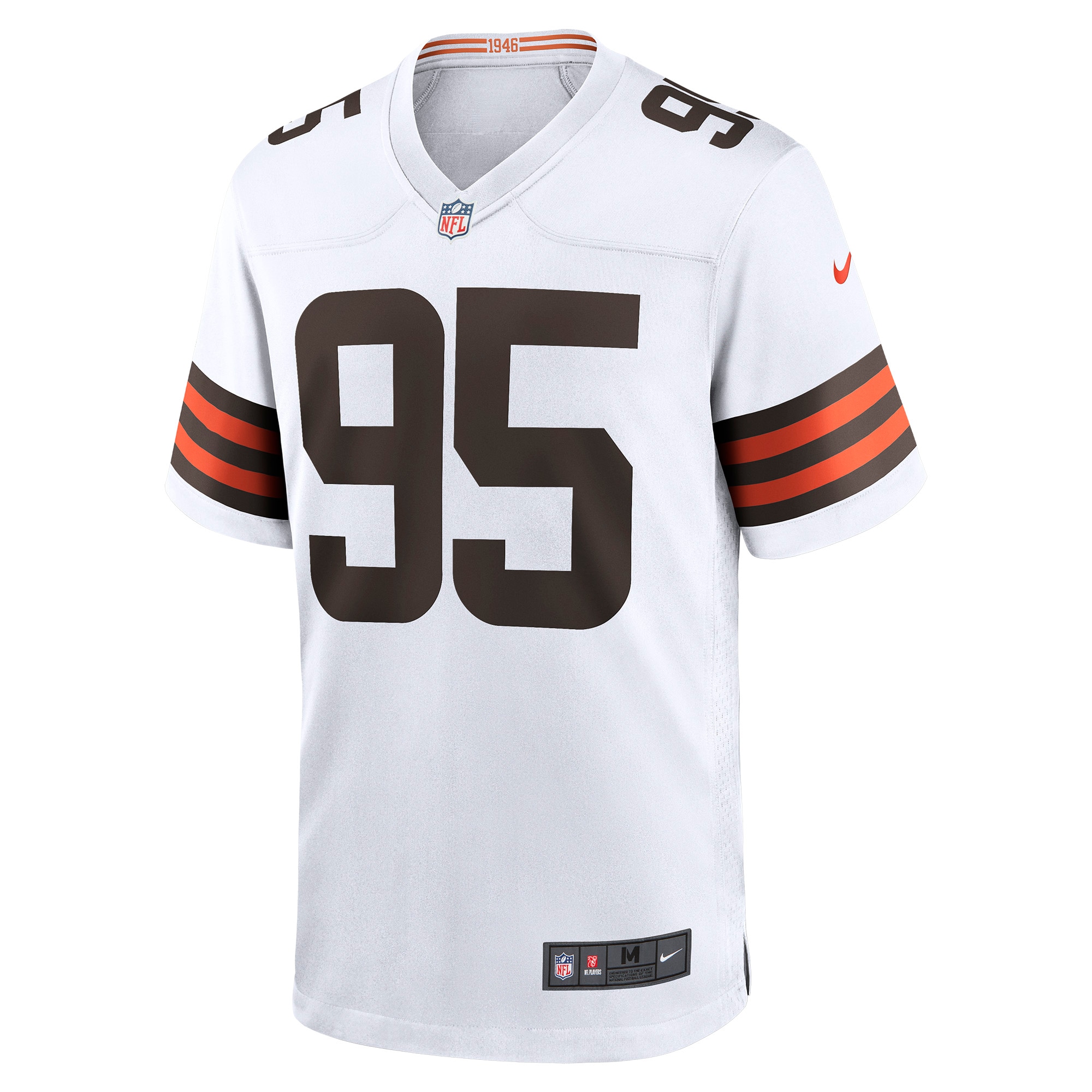 Alternative view of Myles Garrett Cleveland Browns Game Jersey - Men's