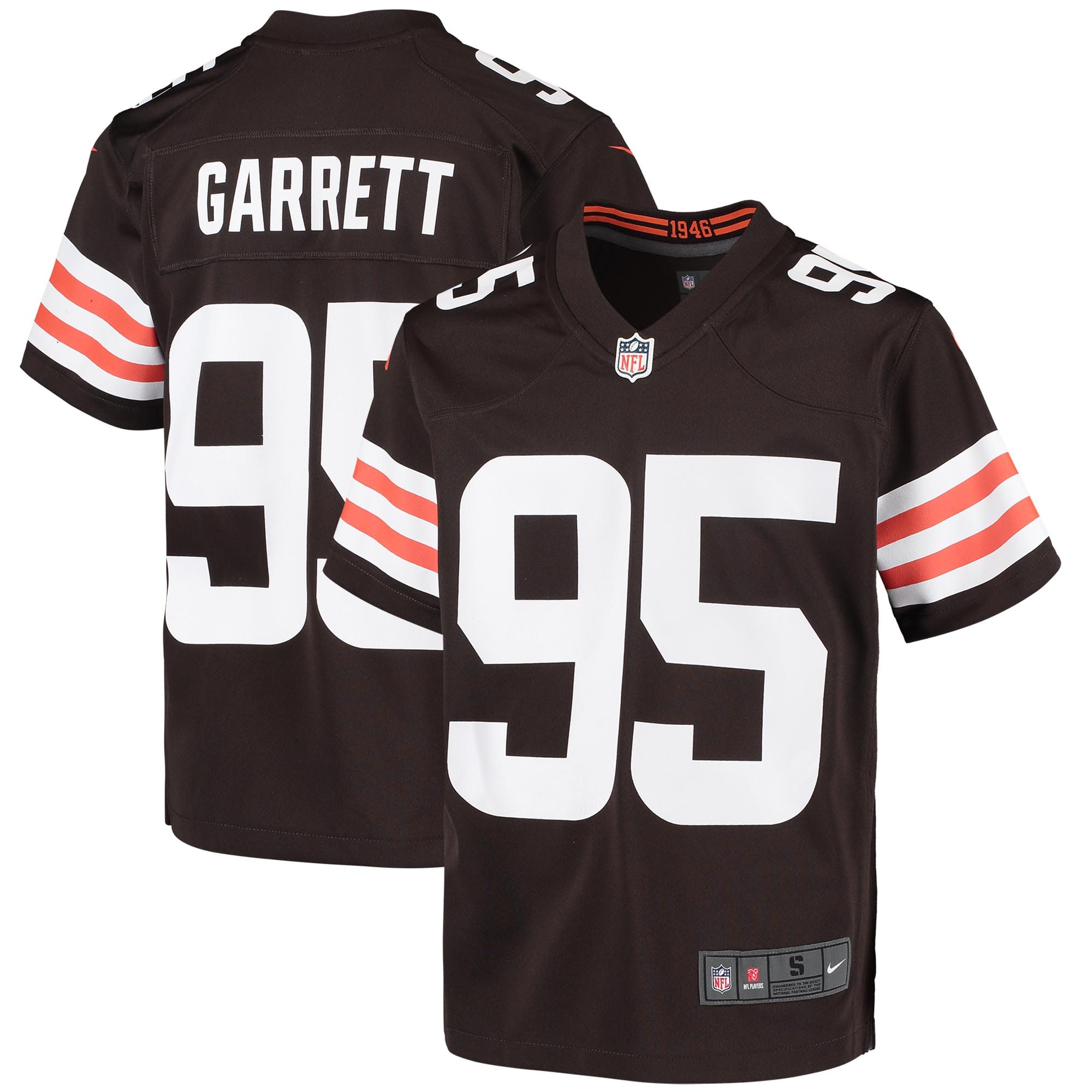 Myles Garrett Cleveland Browns Game Jersey - Youth