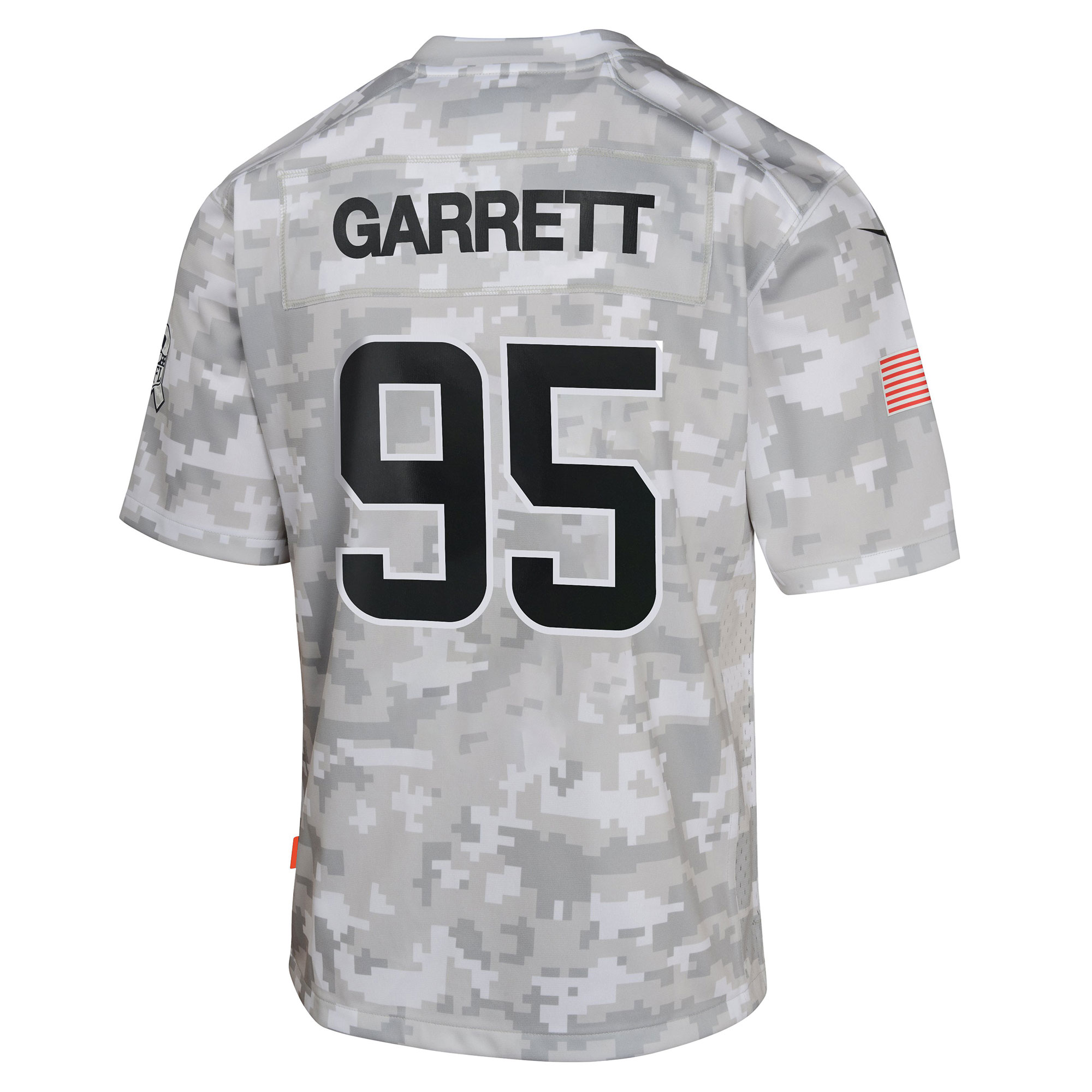 Myles Garrett Cleveland Browns Salute To Service Game Jersey - Youth - Image 3