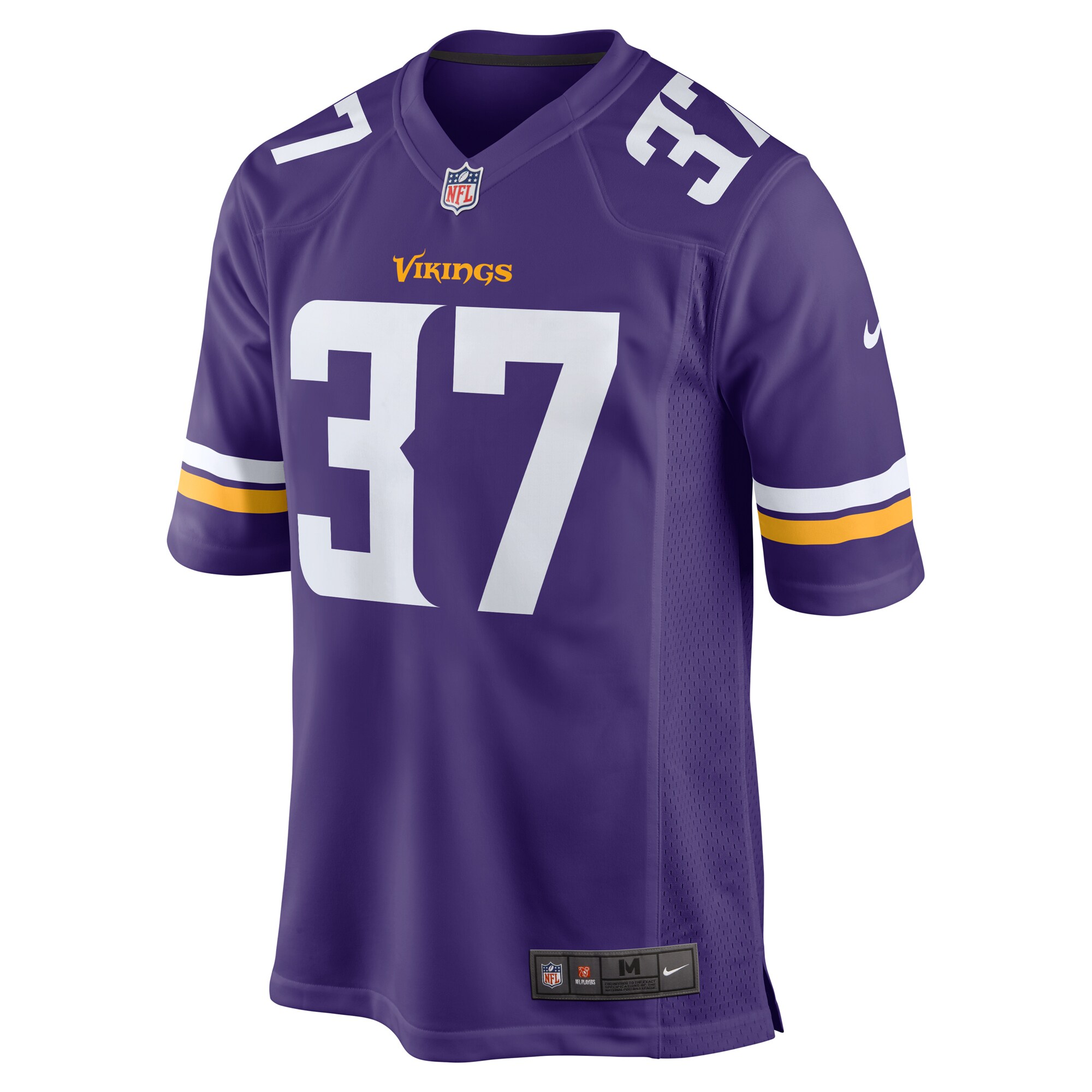 Alternative view of Myles Gaskin Minnesota Vikings Game Jersey - Men's