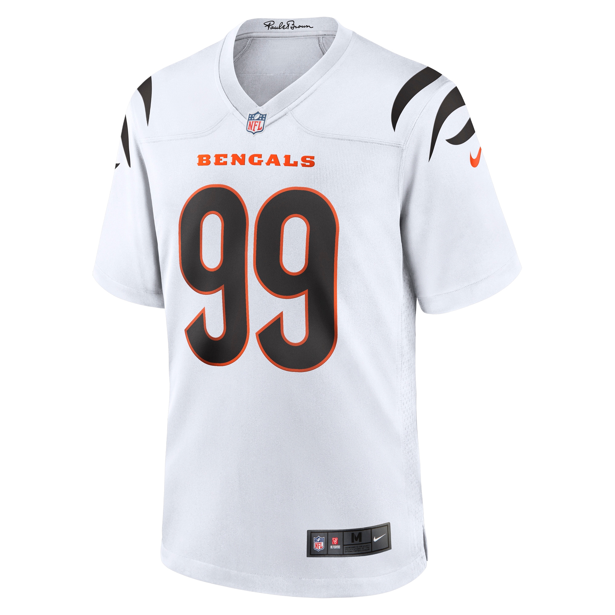 Alternative view of Myles Murphy Cincinnati Bengals Game Jersey - Men's