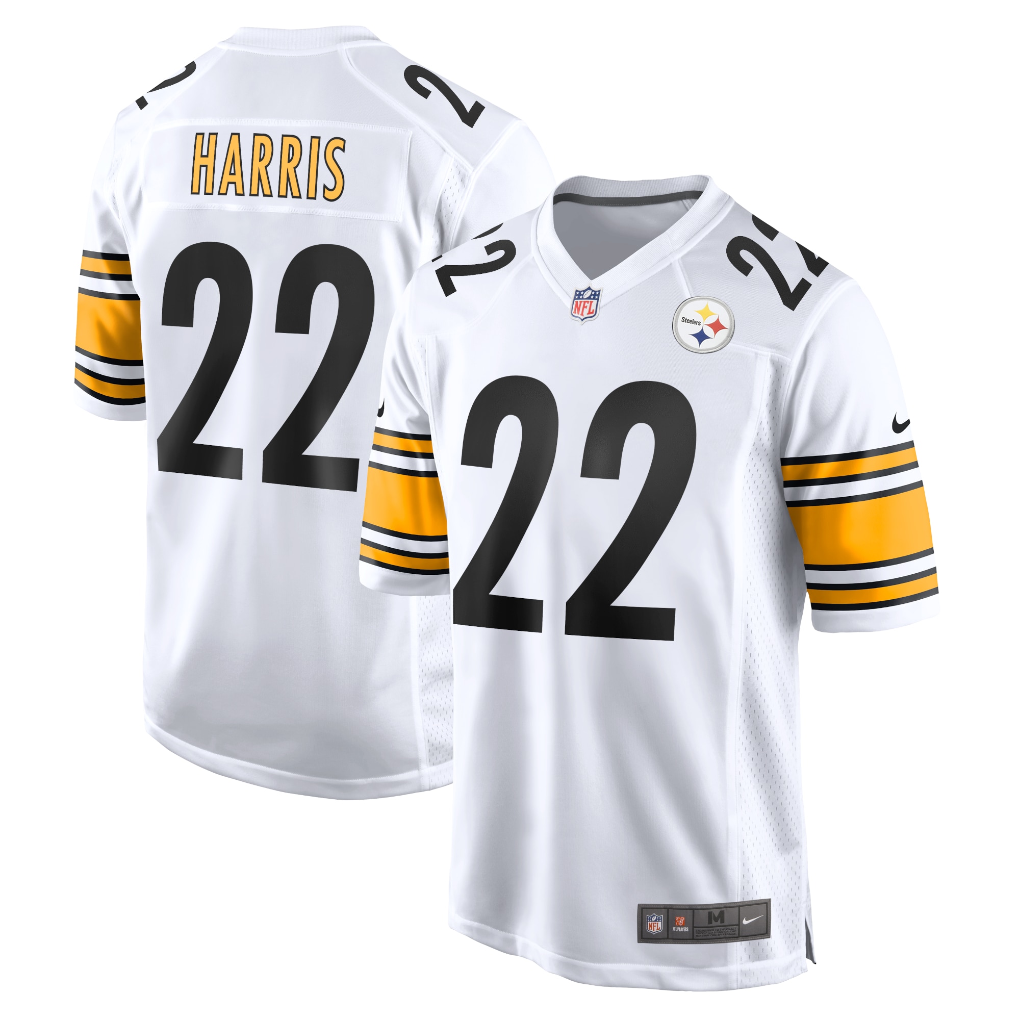 Najee Harris Pittsburgh Steelers Game Jersey - Men's