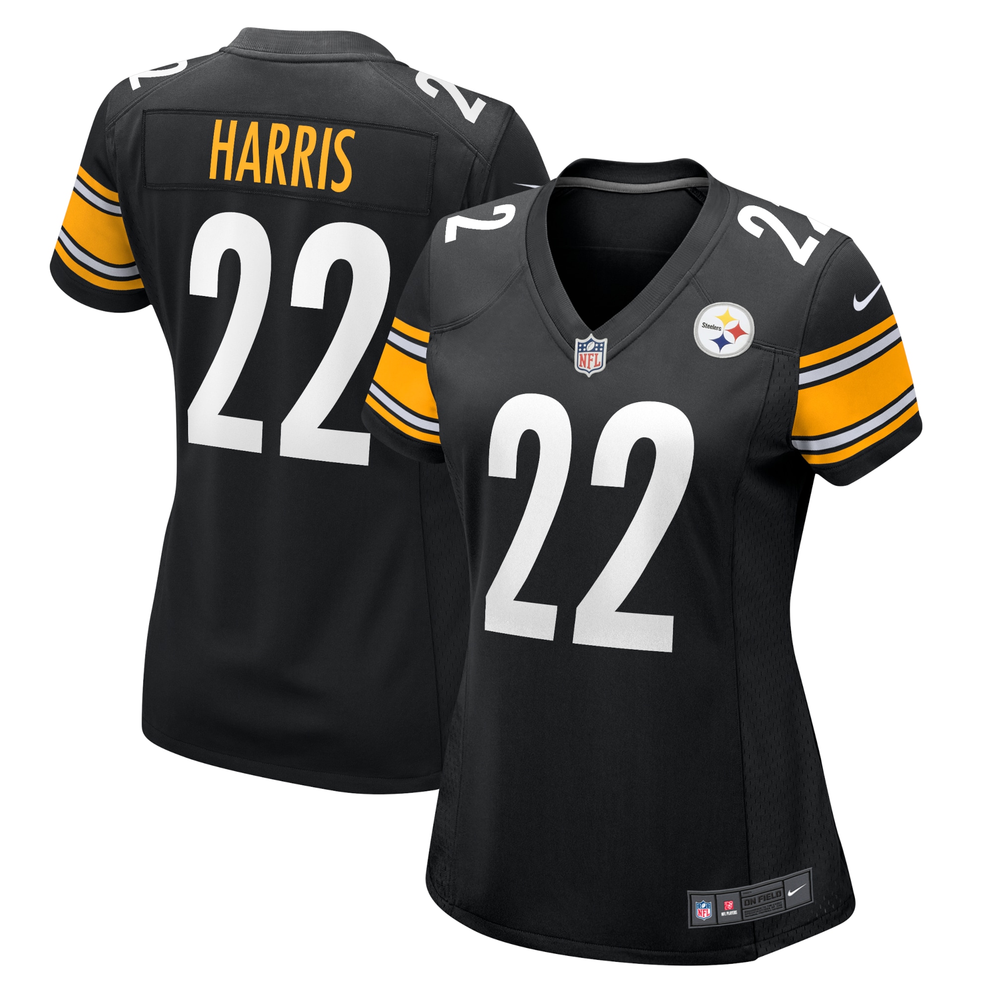 Najee Harris Pittsburgh Steelers Game Jersey - Women's