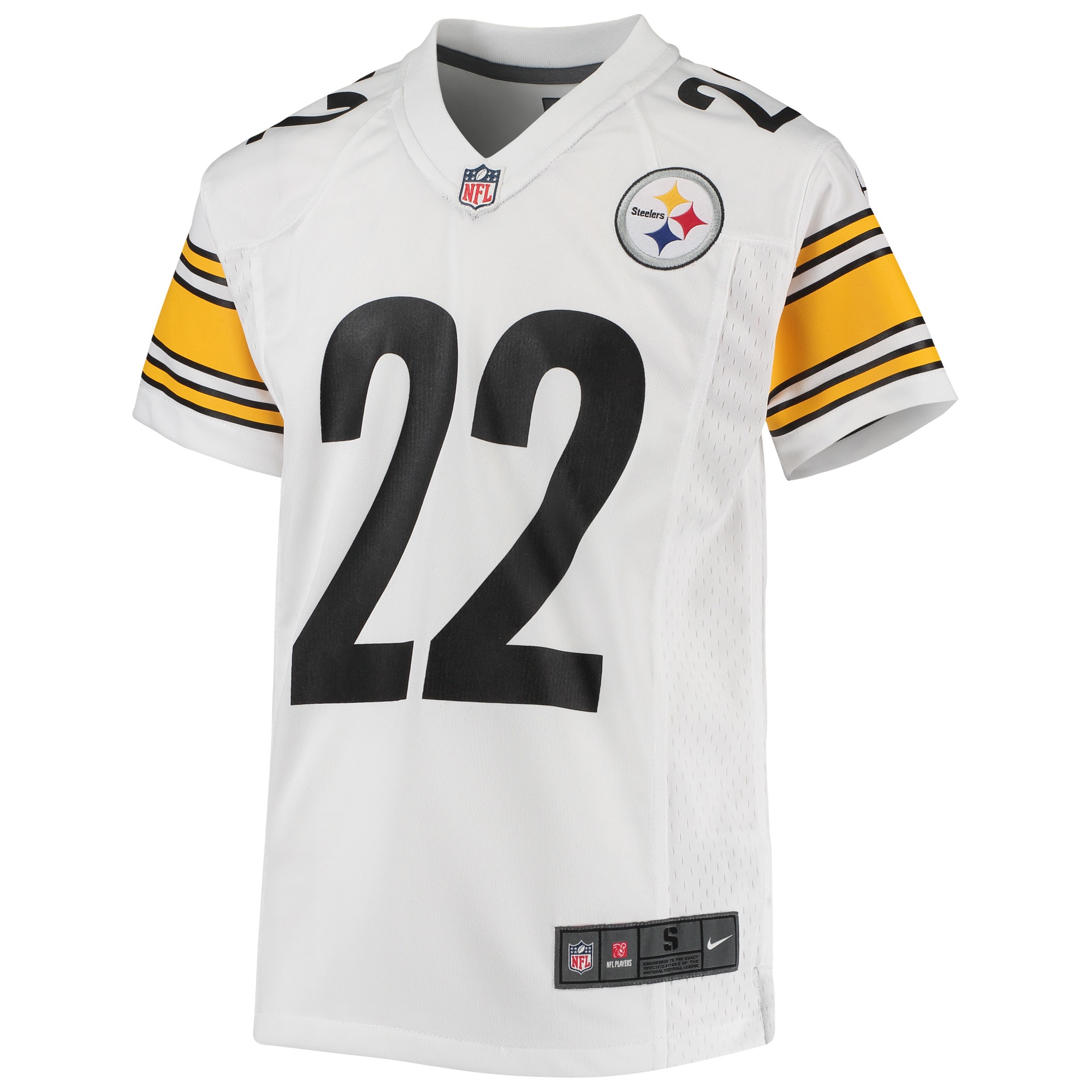 Alternative view of Najee Harris Pittsburgh Steelers Game Jersey - Youth