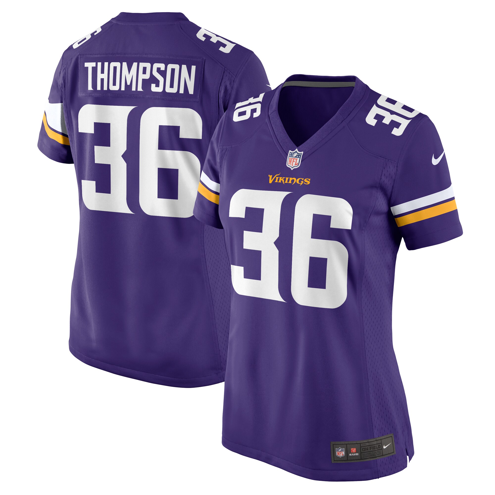 NaJee Thompson Minnesota Vikings Game Jersey - Women's