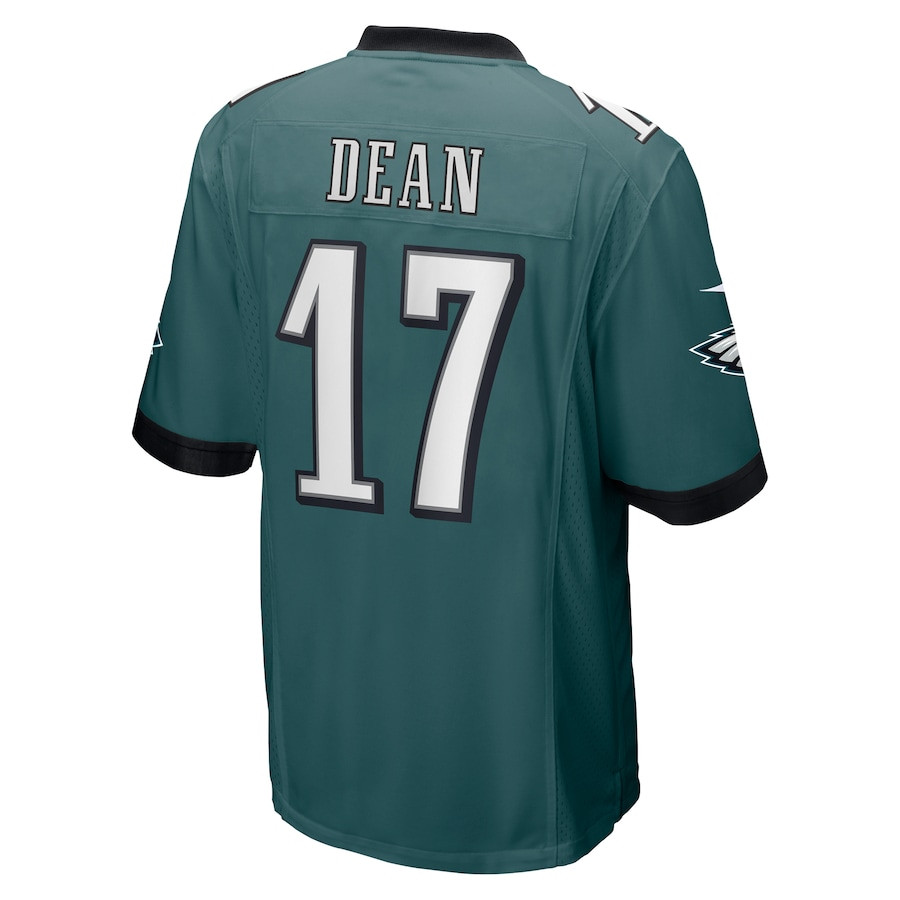 Nakobe Dean #17 Philadelphia Eagles Game Jersey - Men's | Green - Image 3