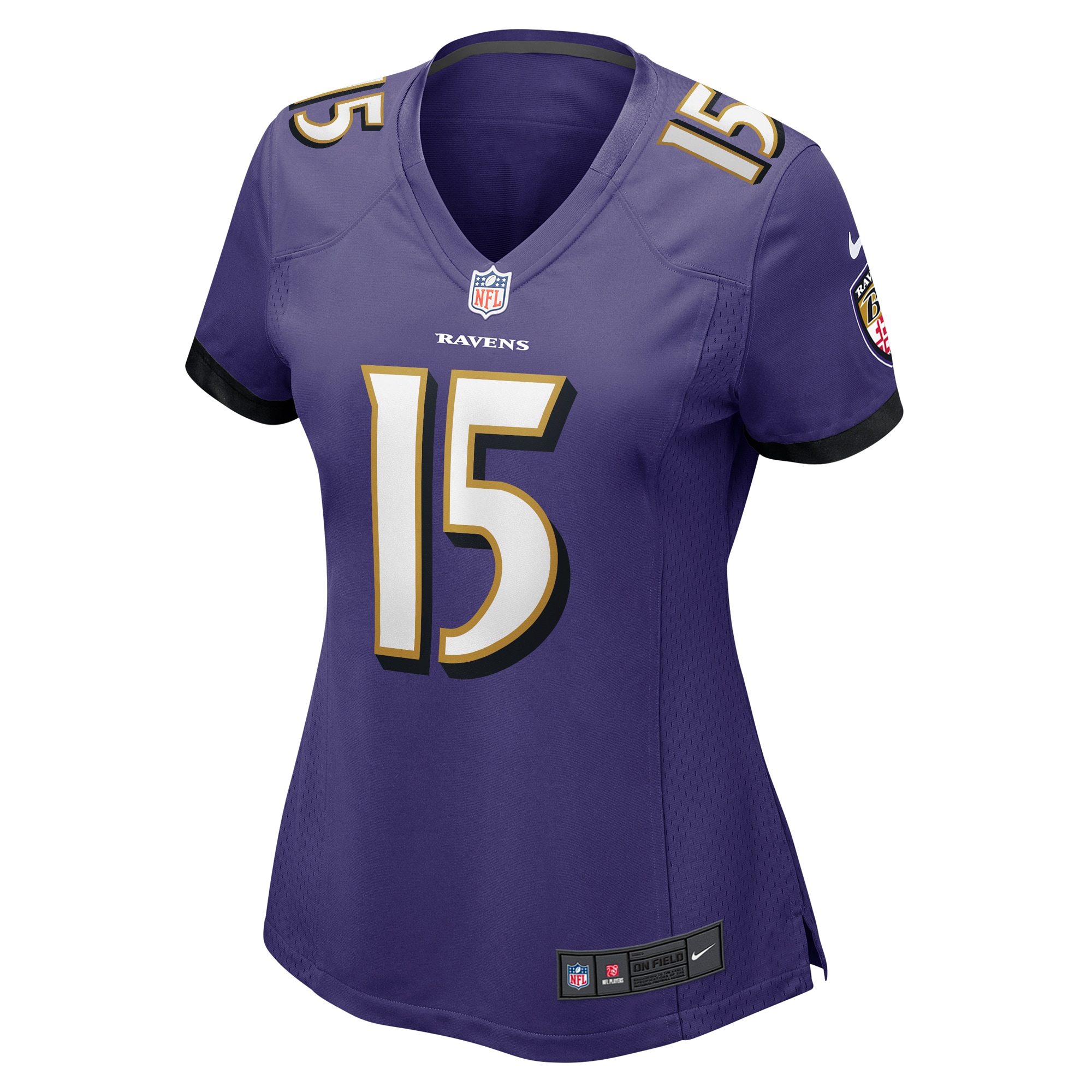 Alternative view of Nelson Agholor Baltimore Ravens Game Jersey - Women's