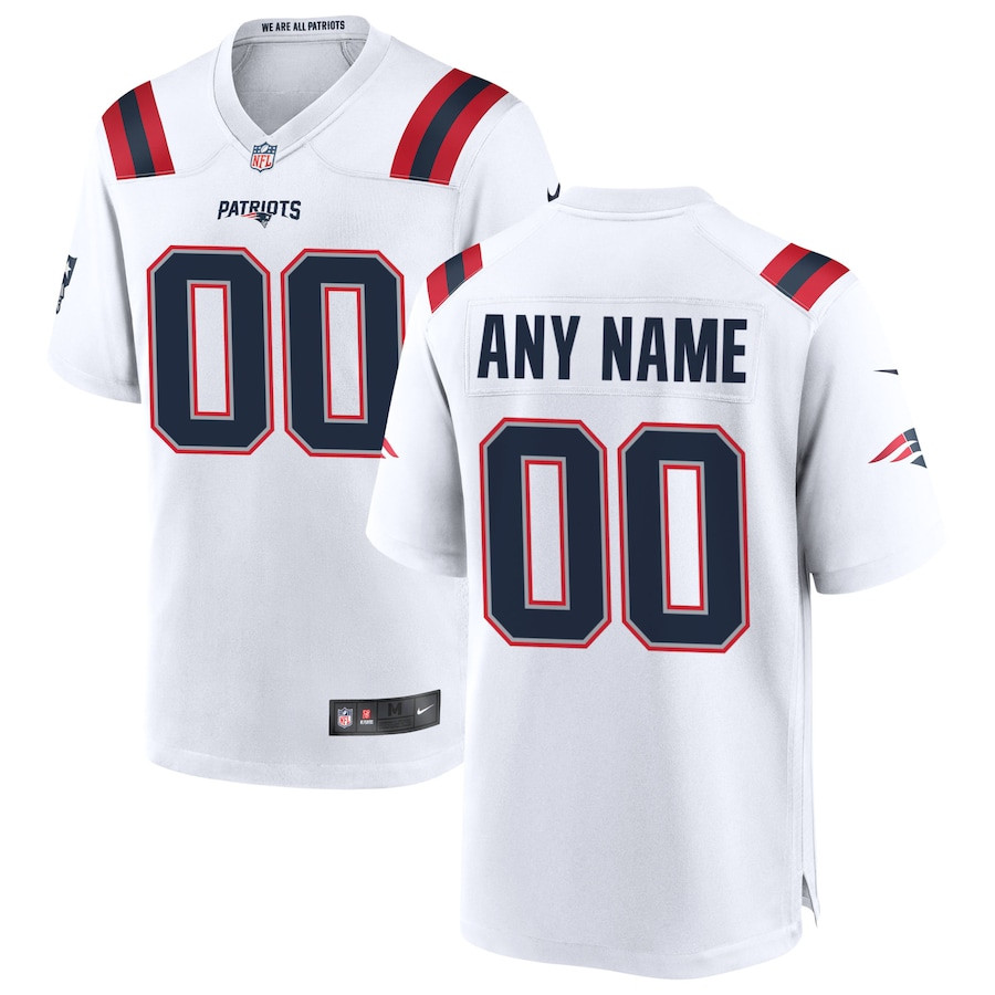 New England Patriots Game Jersey - Men's | White
