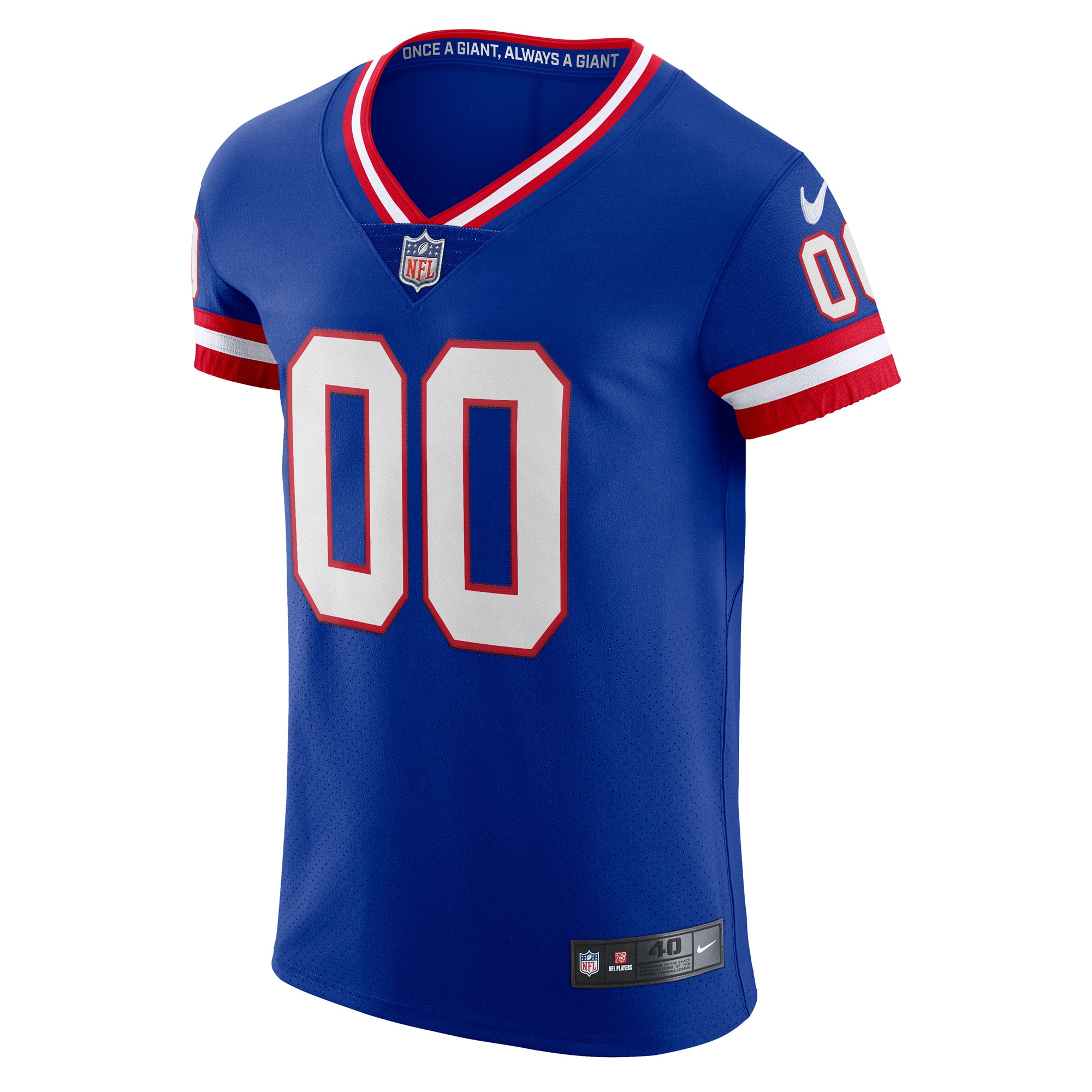 Alternative view of New York Giants Classic Elite Jersey - Men's
