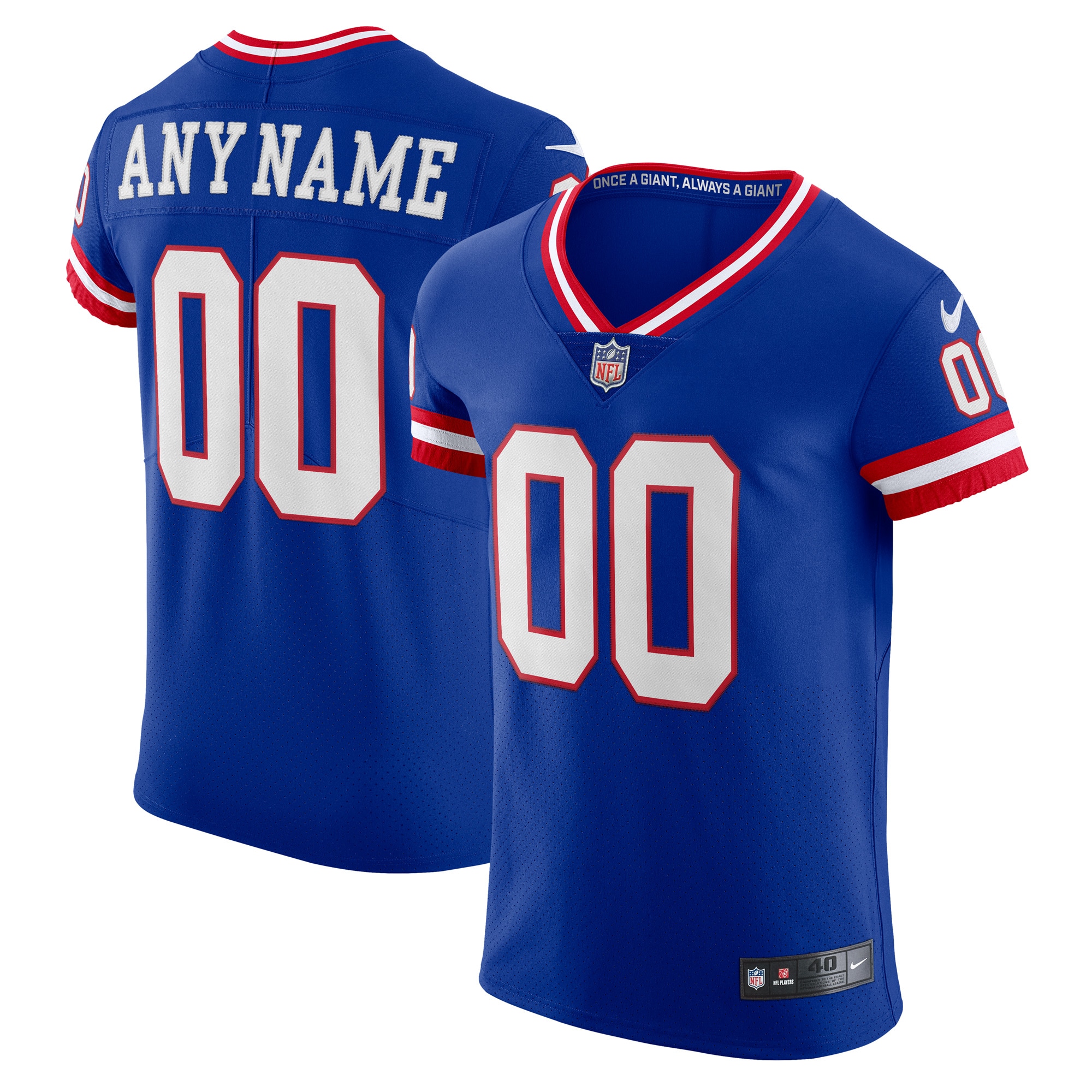 New York Giants Classic Elite Jersey - Men's