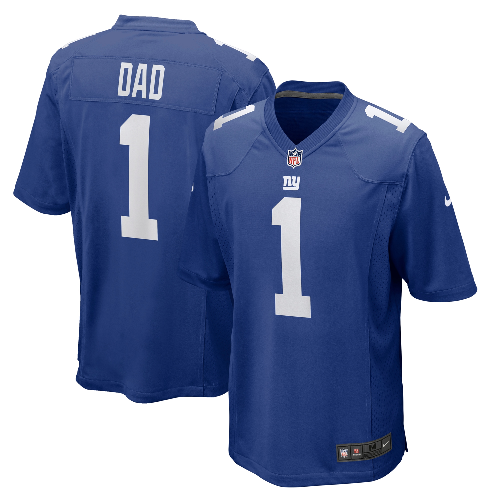 New York Giants Number #1 New York Giants Game Jersey - Men's