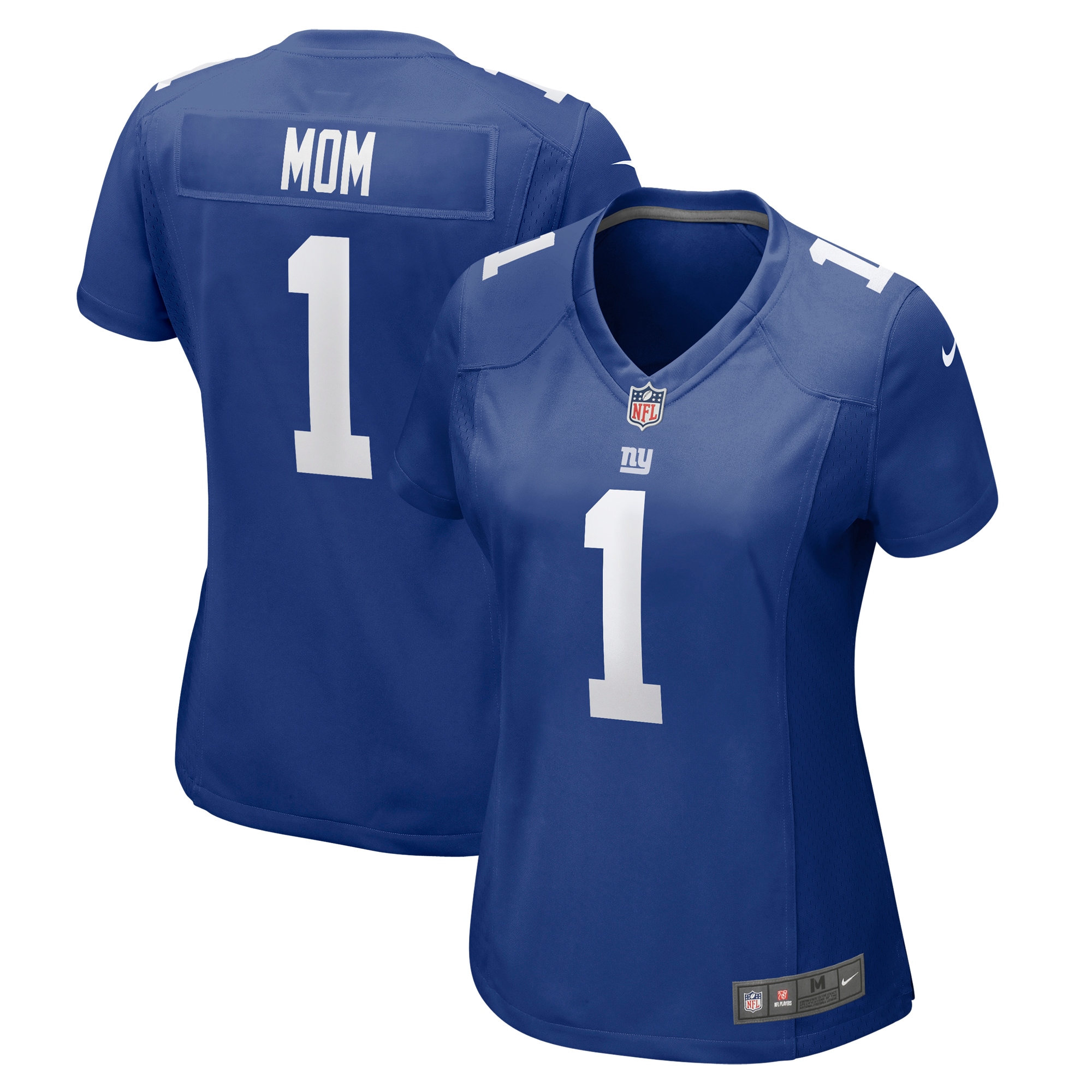 New York Giants Number #1 New York Giants Game Jersey - Women's