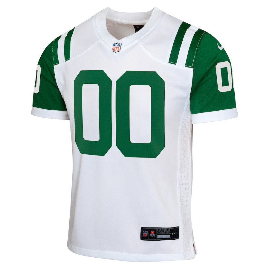 Alternative view of New York Jets Alternate Game Jersey - Youth | White