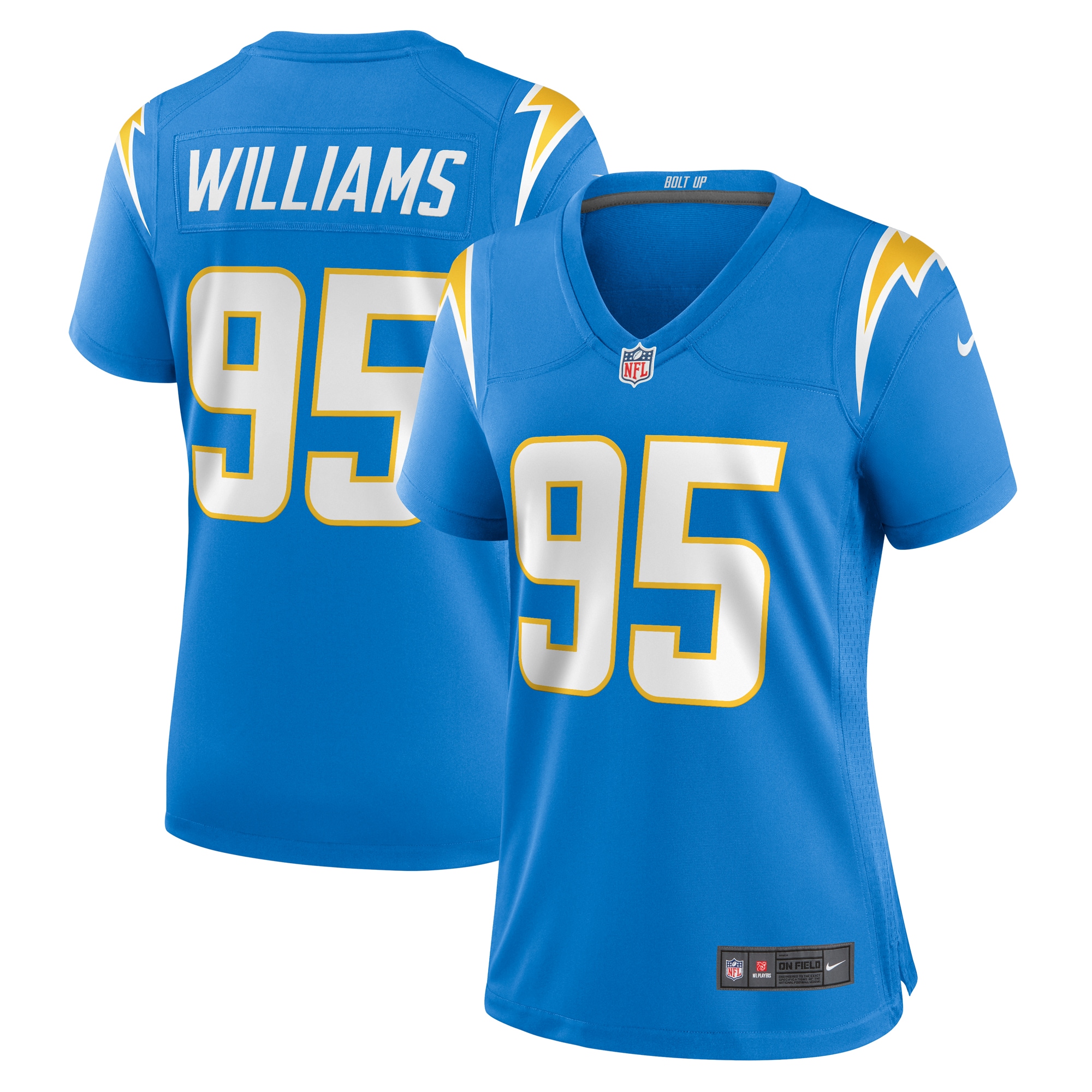 Nicholas Williams Los Angeles Chargers Game Jersey - Women's