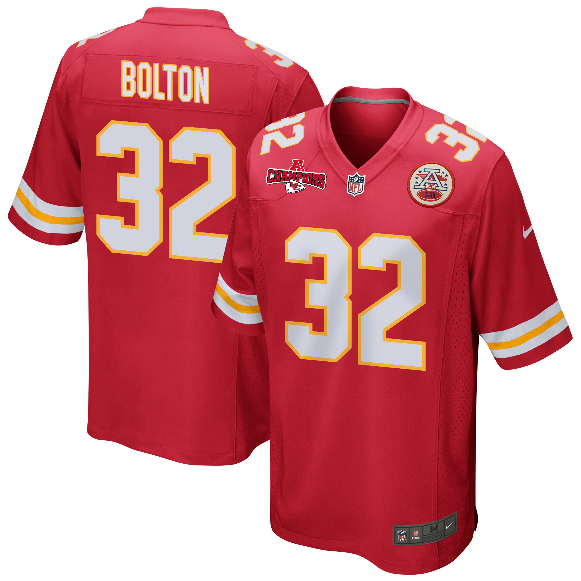 Nick Bolton #32 Kansas City Chiefs Game Jersey - Men's | Red