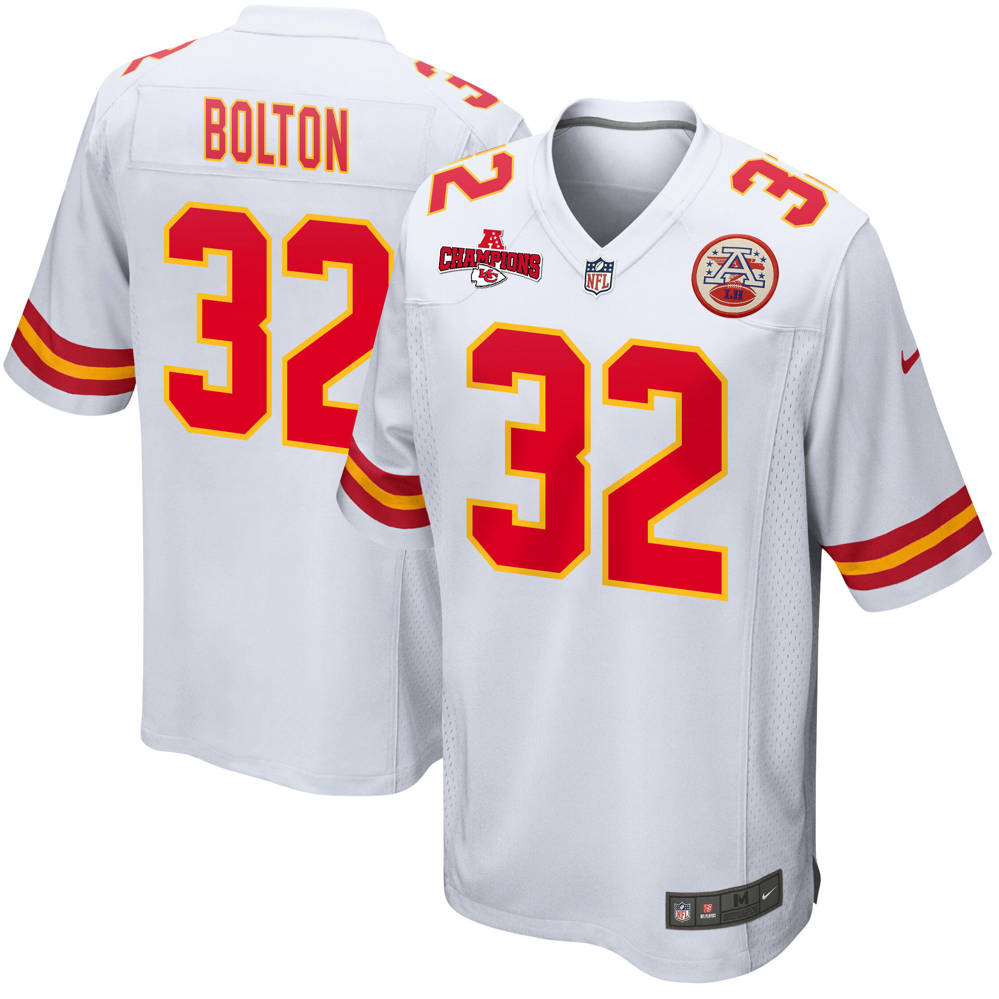 Nick Bolton #32 Kansas City Chiefs Game Jersey - Men's | White