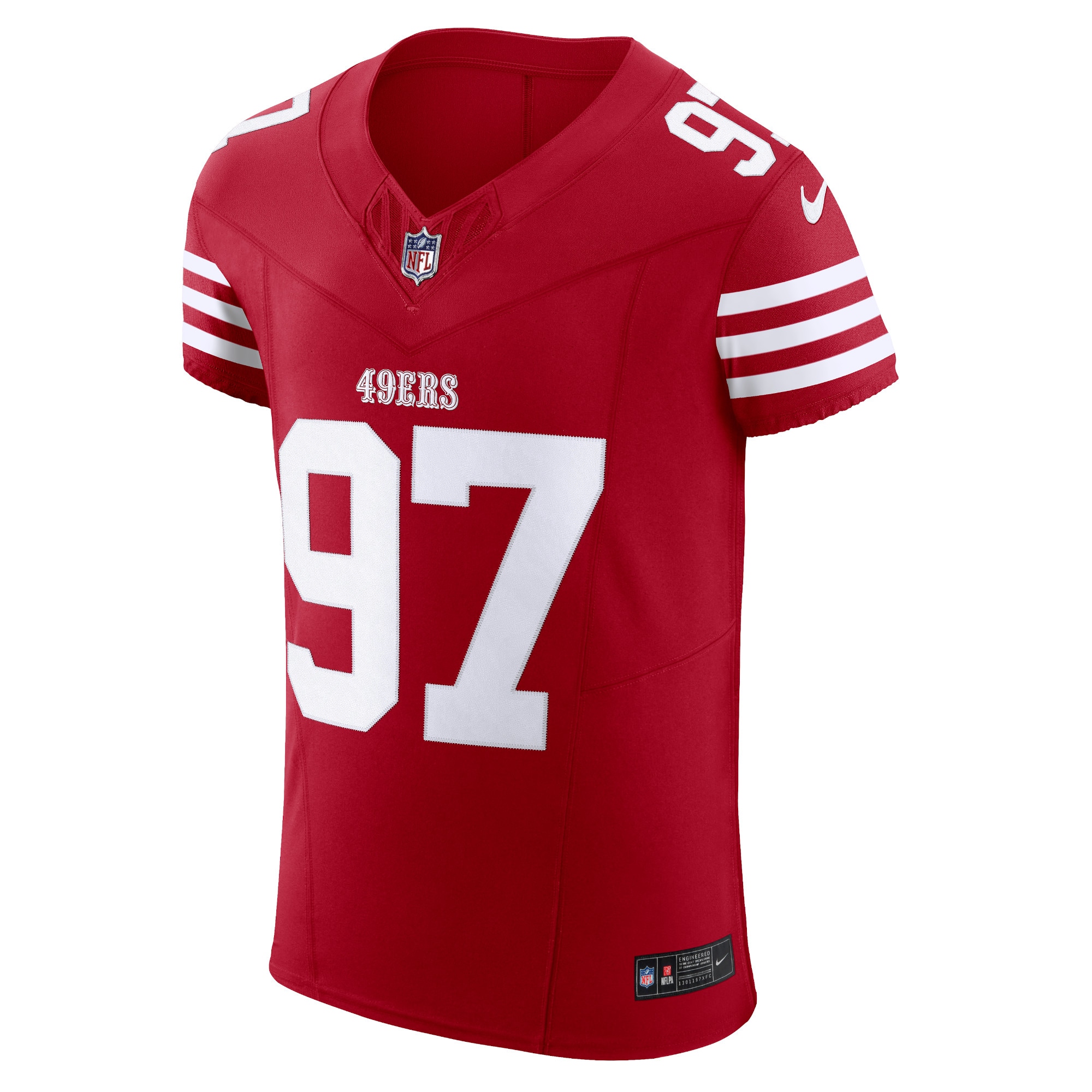 Alternative view of Nick Bosa San Francisco 49ers Elite Jersey - Men's