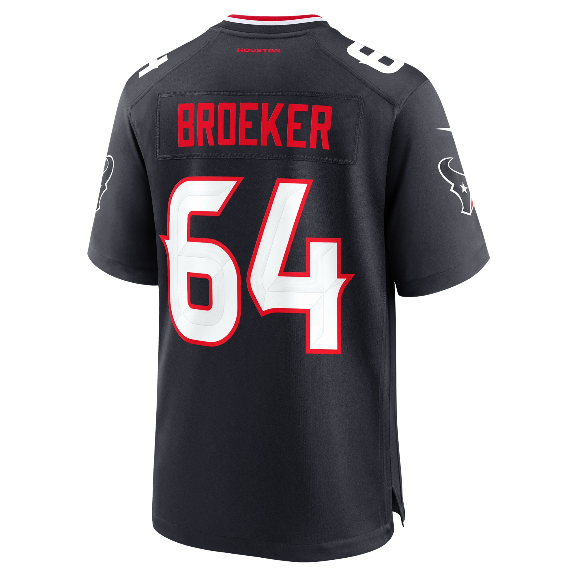 Nick Broeker Houston Texans Game Jersey - Men's - Image 3
