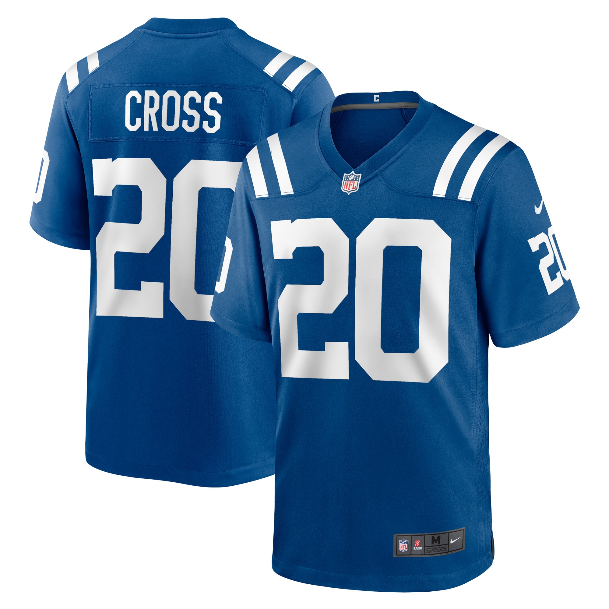 Nick Cross Indianapolis Colts Game Jersey - Men's