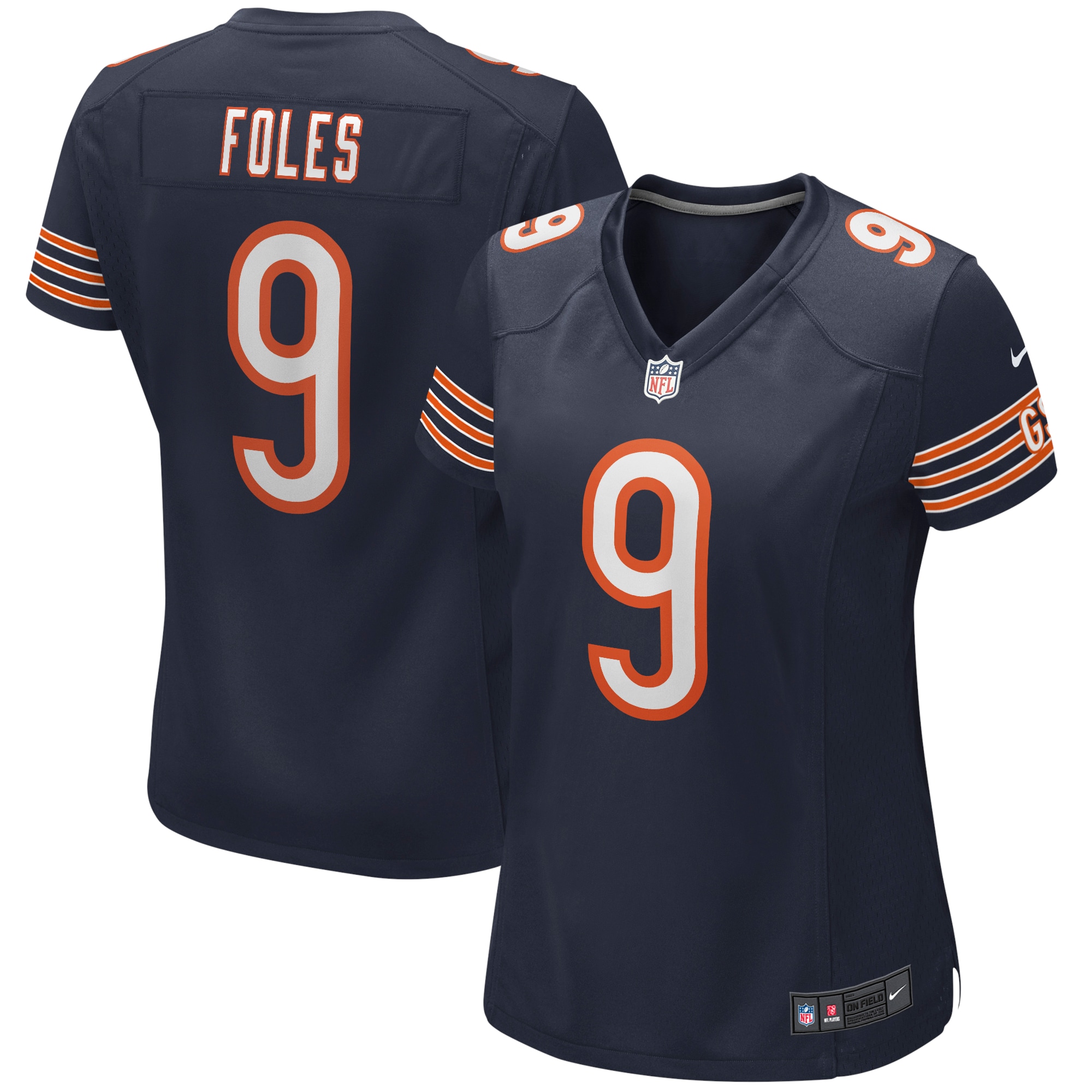 Nick Foles Chicago Bears Game Jersey - Women's