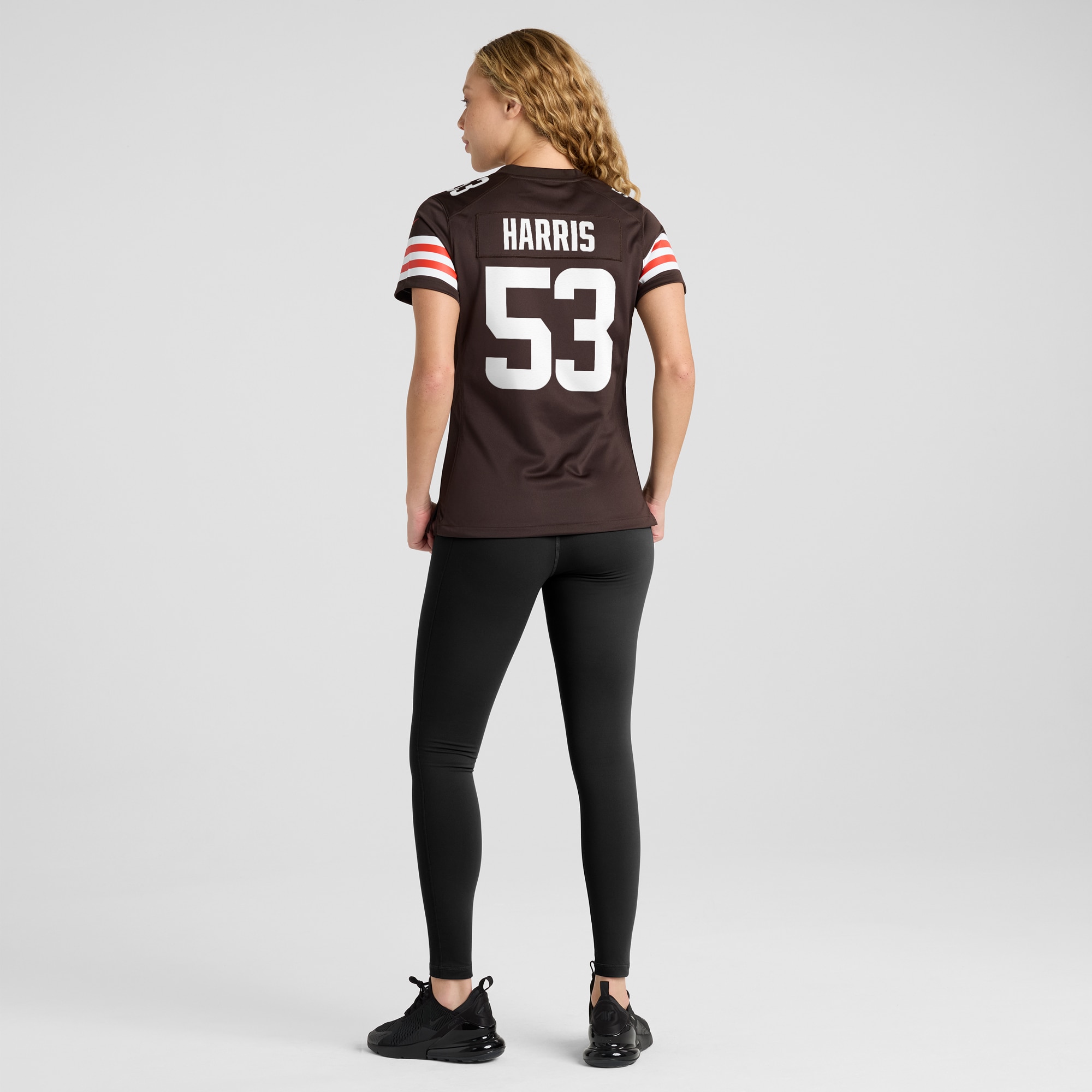 Nick Harris Cleveland Browns Game Jersey - Women's - Image 5