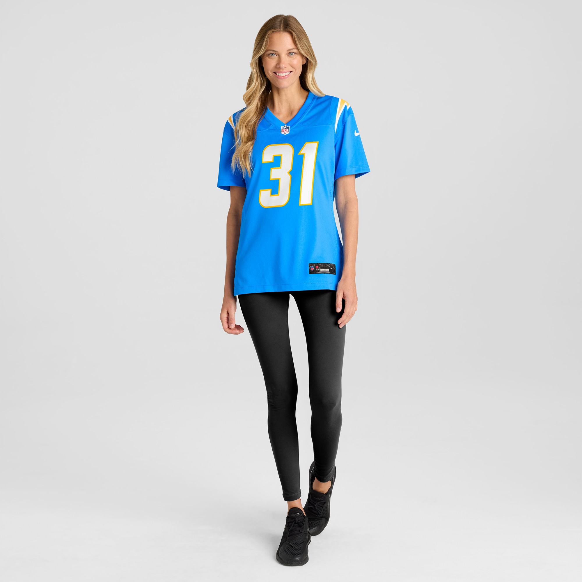 Nick Niemann Los Angeles Chargers Game Jersey - Women's - Image 4