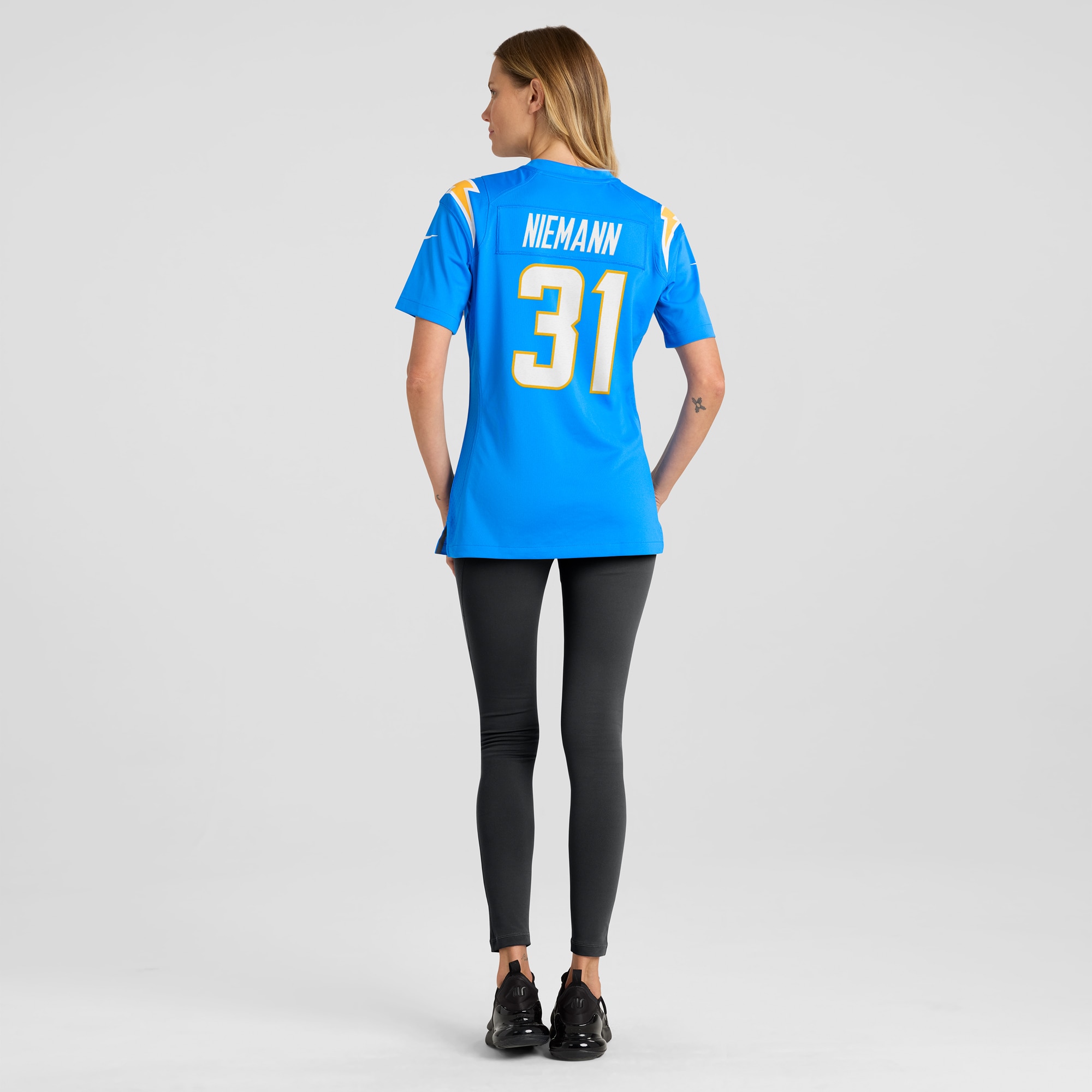 Nick Niemann Los Angeles Chargers Game Jersey - Women's - Image 5