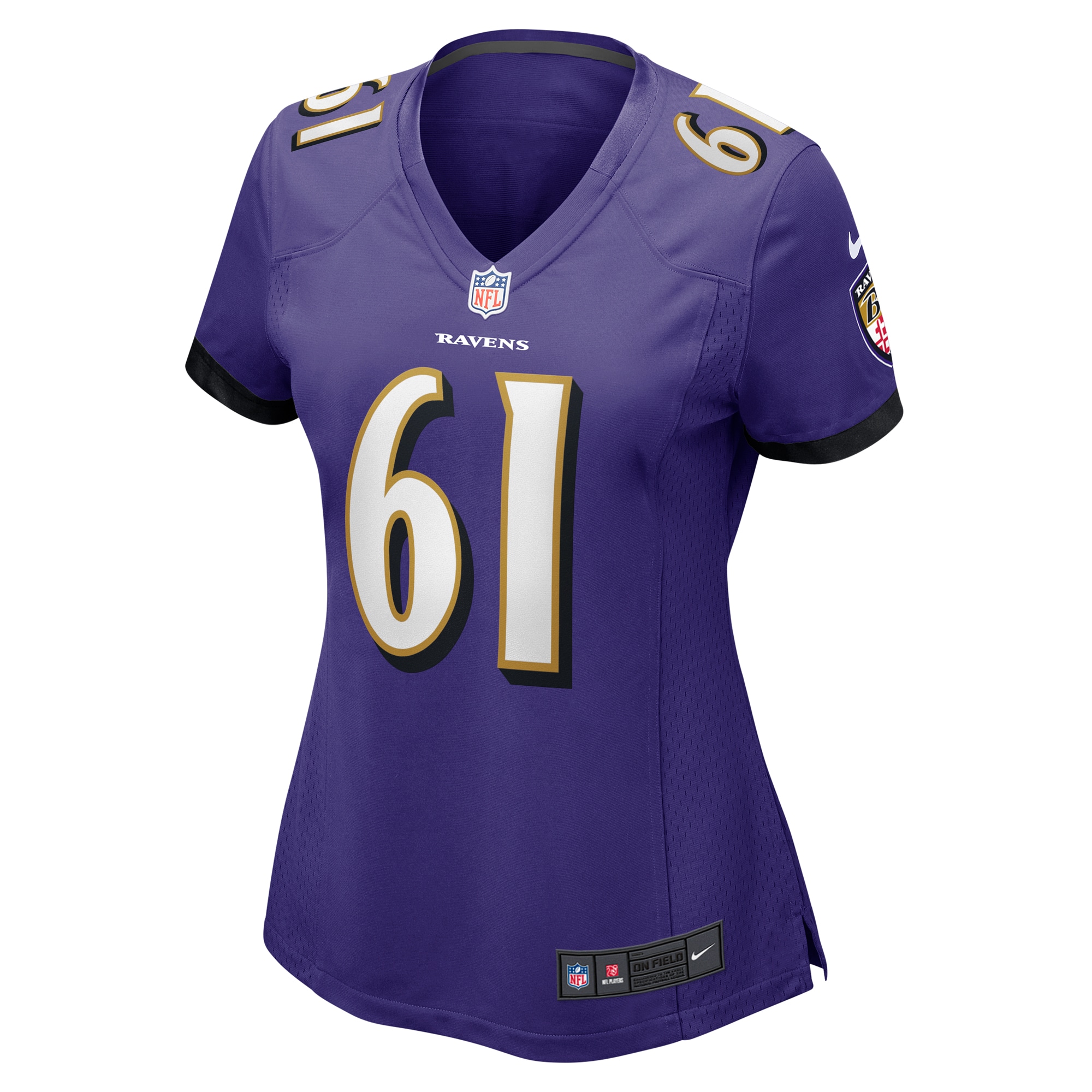 Alternative view of Nick Samac Baltimore Ravens Game Jersey - Women's