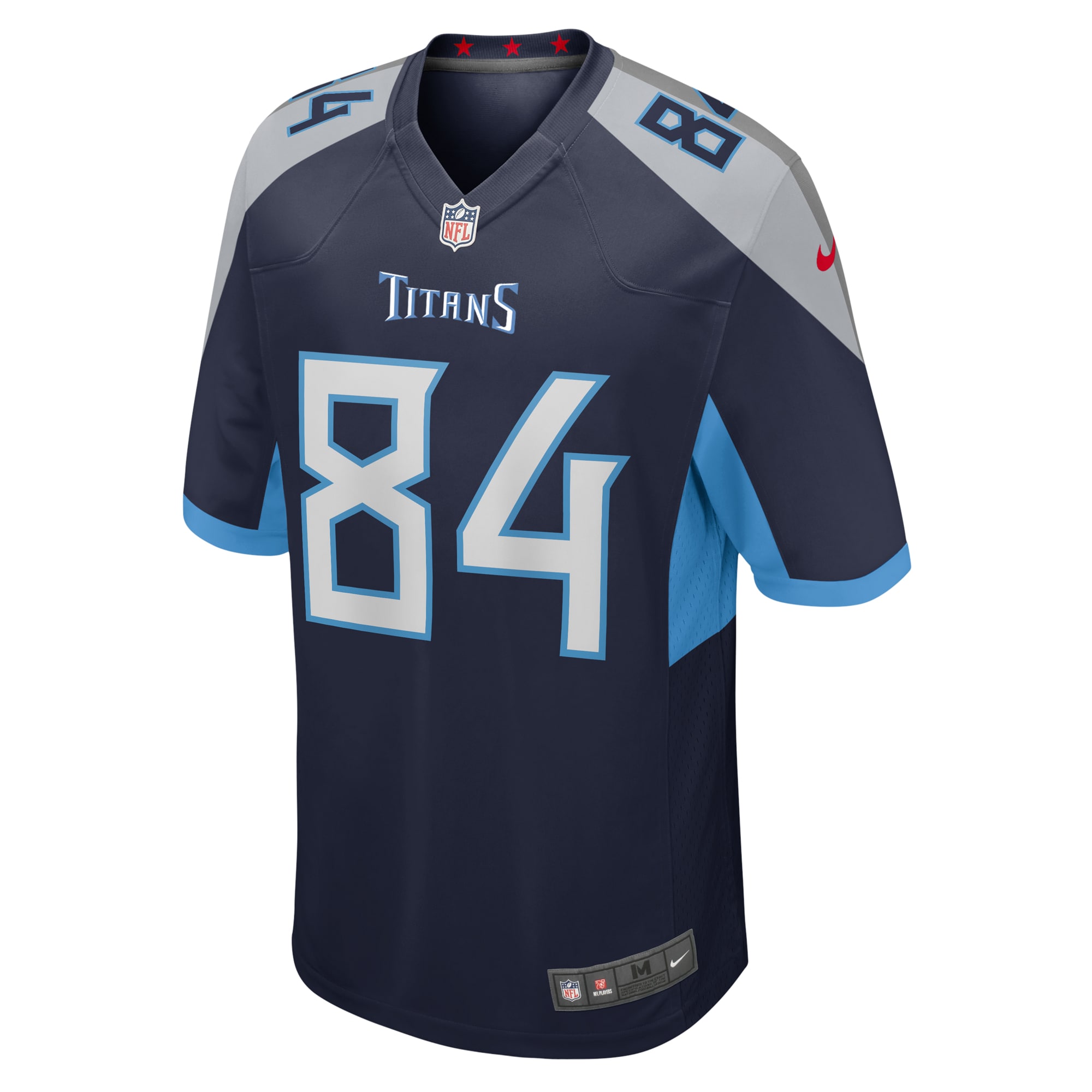 Alternative view of Nick Vannett Tennessee Titans Game Jersey - Men's
