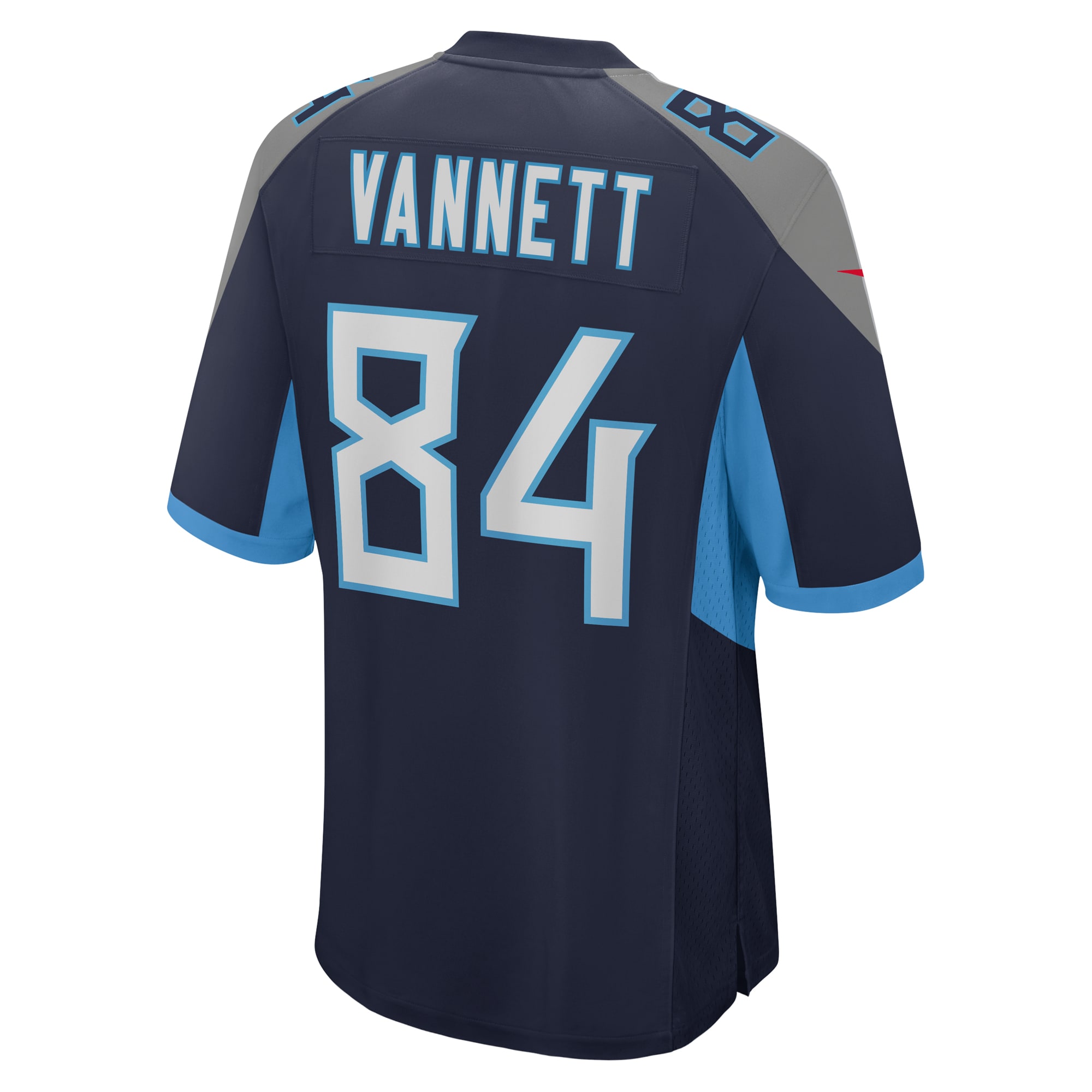 Nick Vannett Tennessee Titans Game Jersey - Men's - Image 3