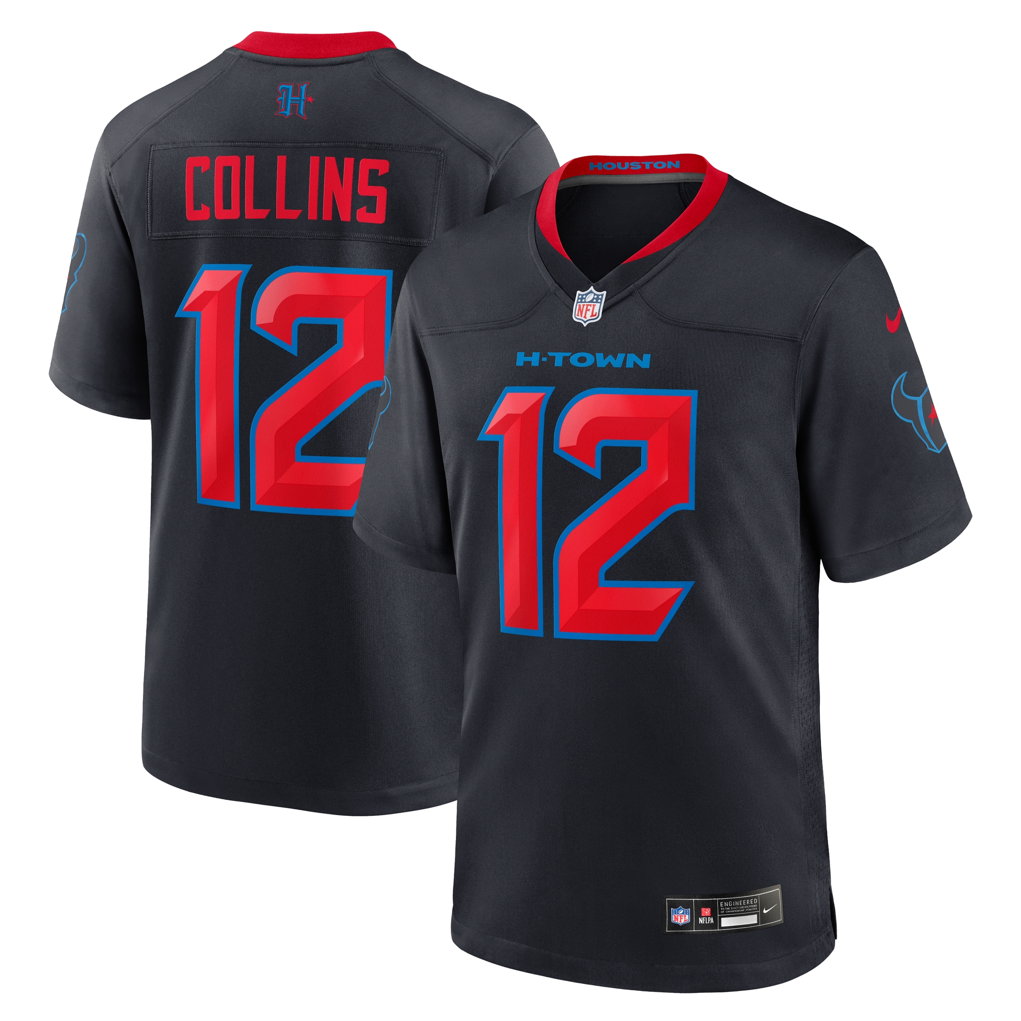Nico Collins Houston Texans 2nd Alternate Game Jersey - Men's
