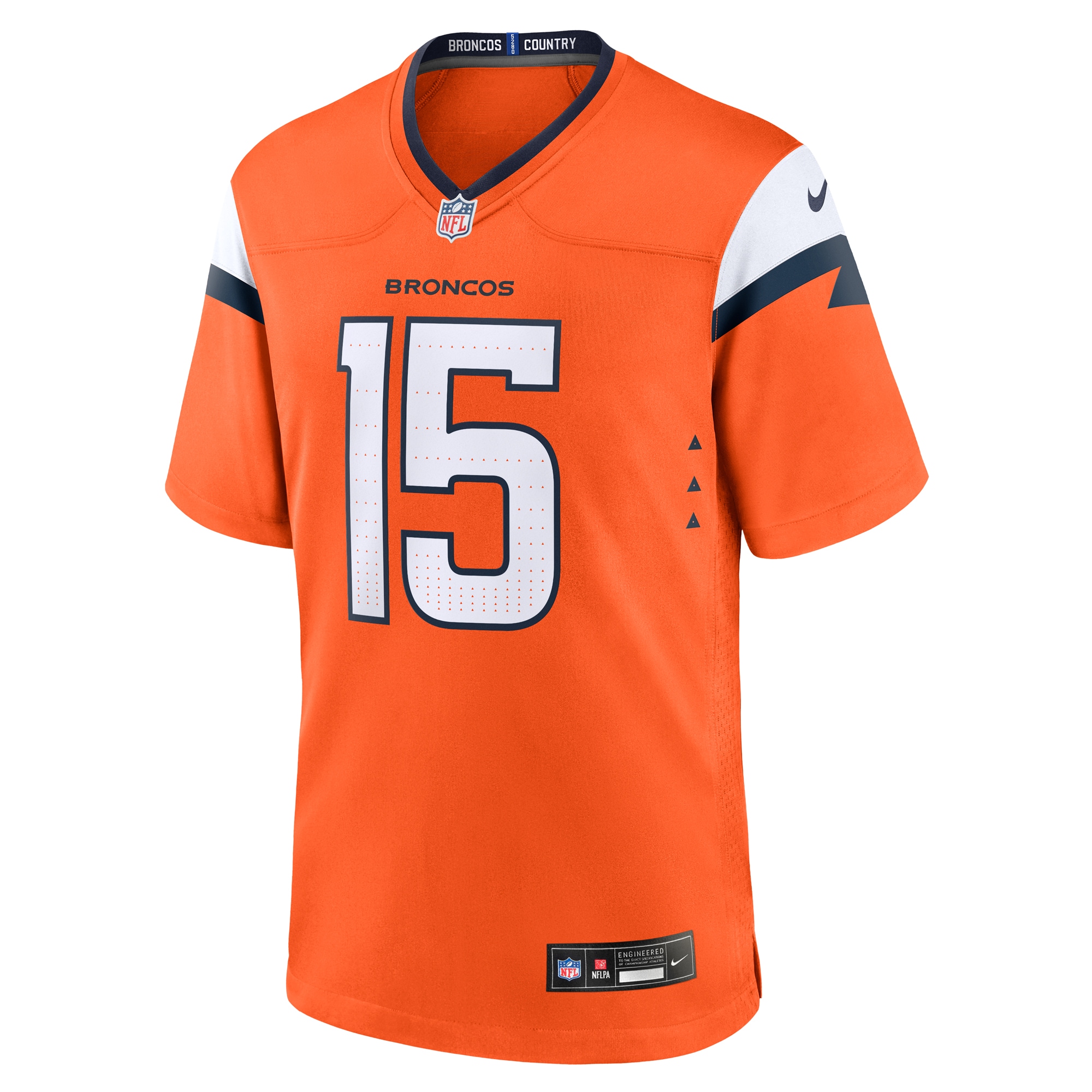 Alternative view of Nik Bonitto Denver Broncos Game Jersey - Men's