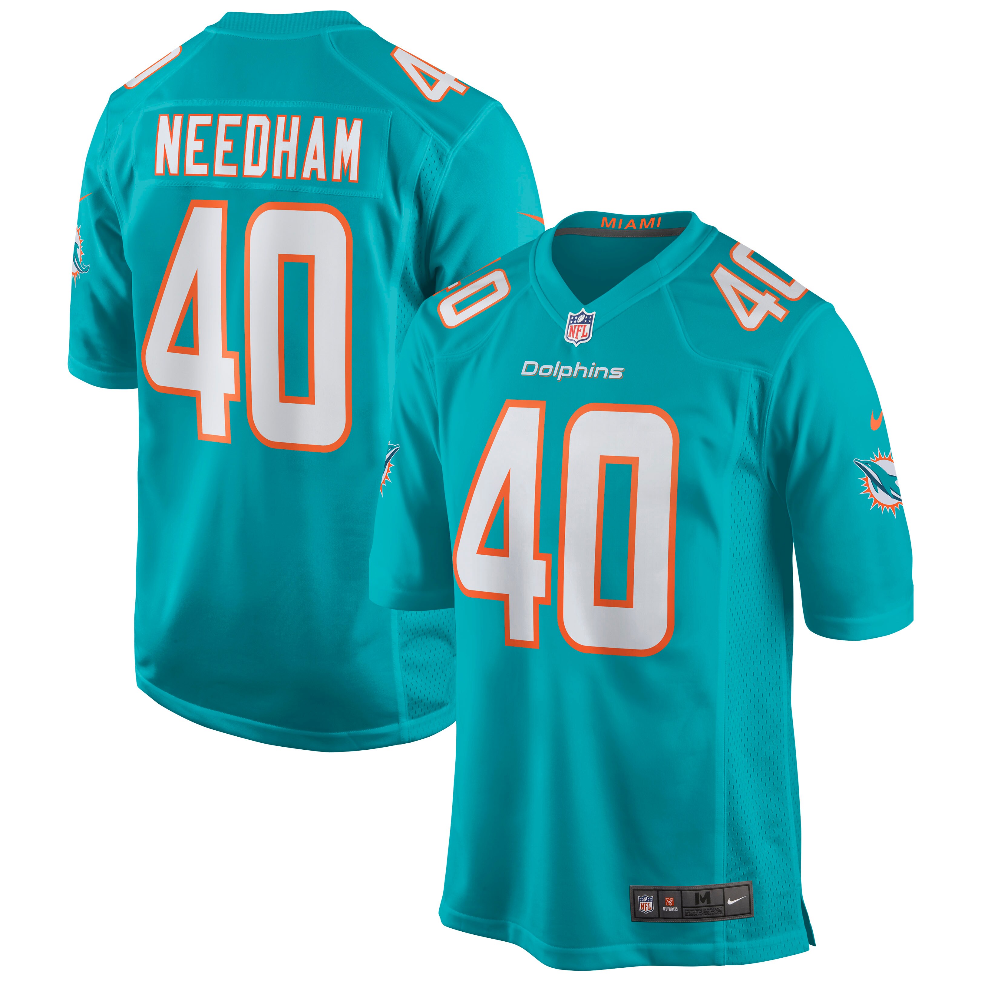 Nik Needham Miami Dolphins Game Jersey - Men's