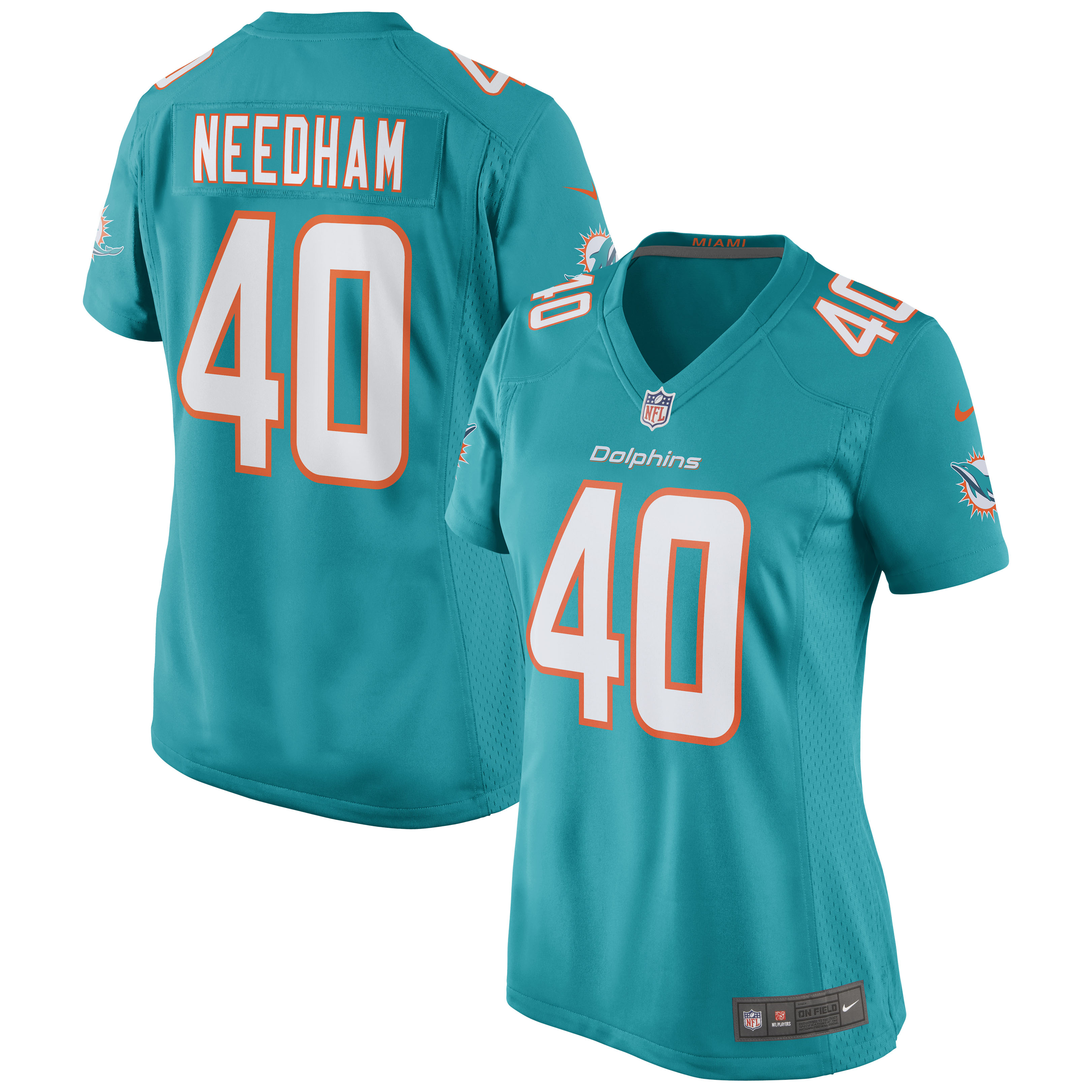 Nik Needham Miami Dolphins Game Jersey - Women's