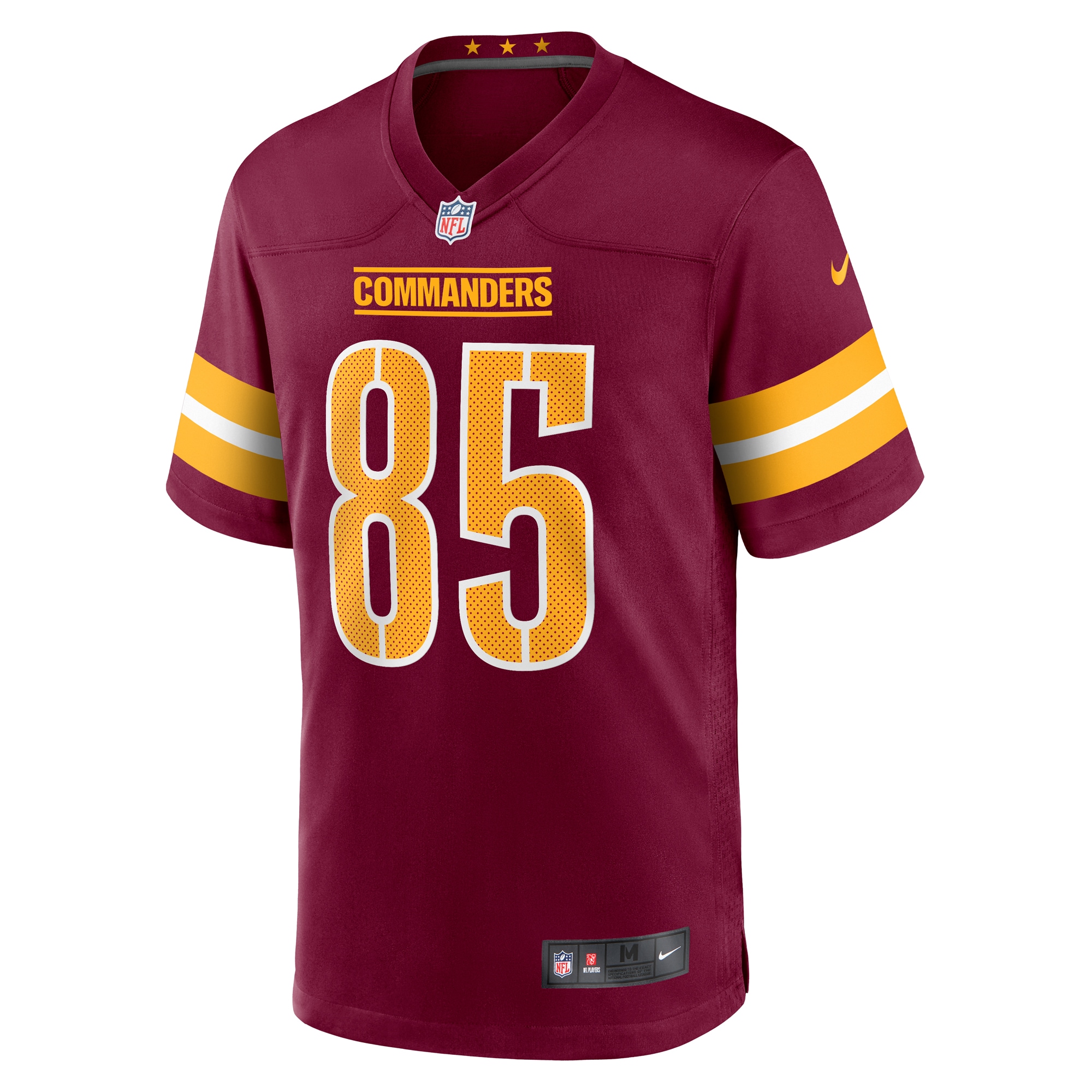 Alternative view of Noah Washington Commanders Game Jersey - Men's