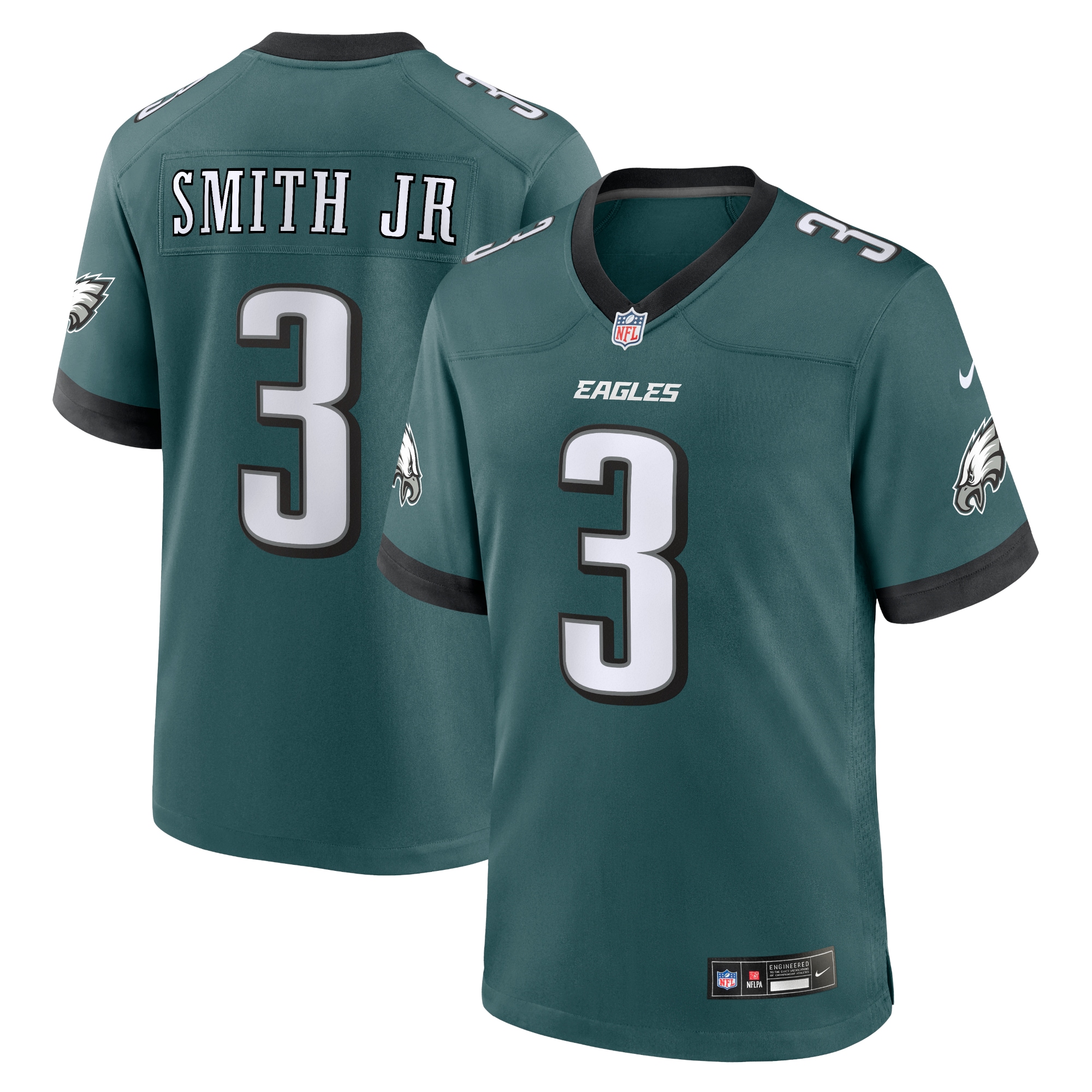 Nolan Smith Philadelphia Eagles Game Jersey - Men's