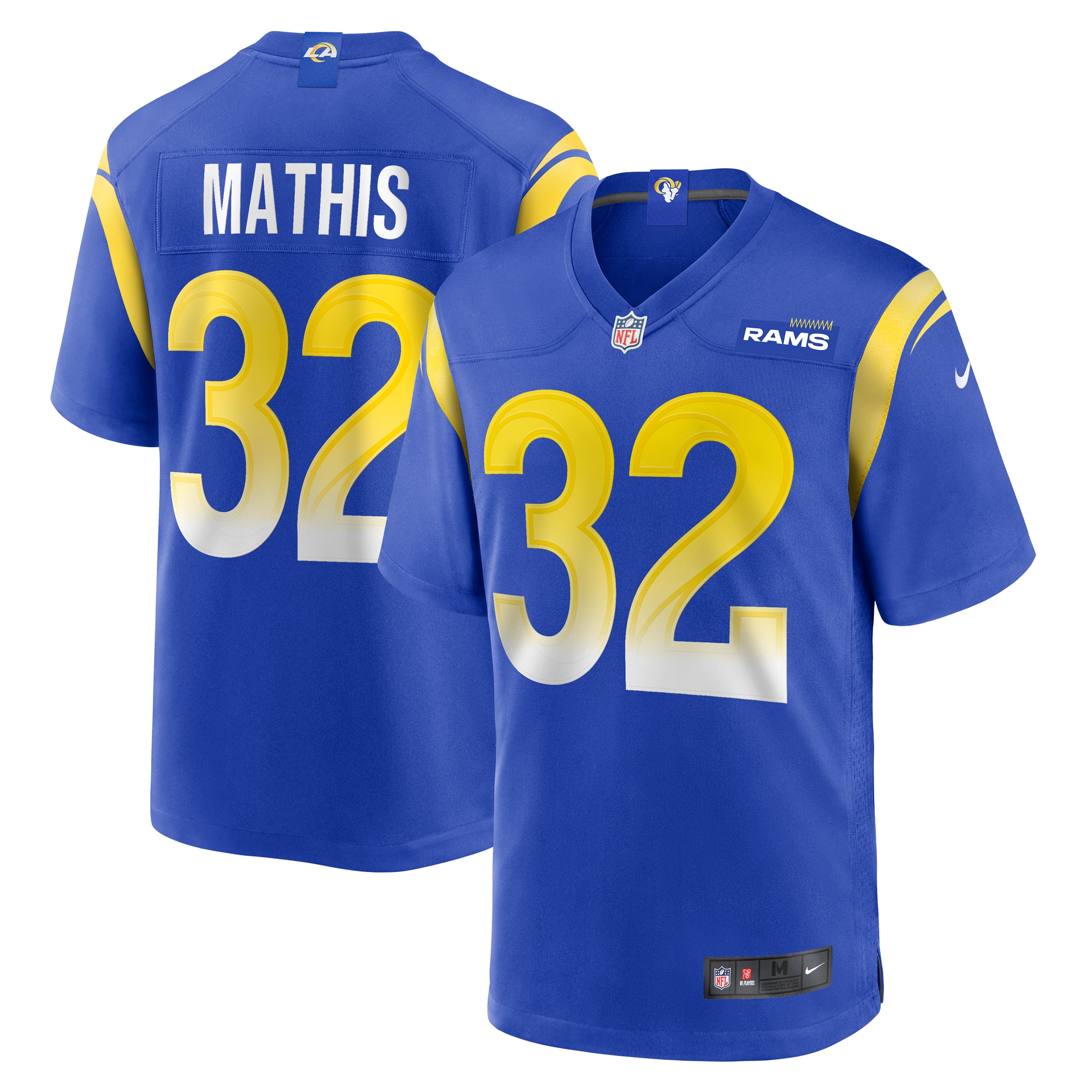 Ochaun Mathis Los Angeles Rams Game Jersey - Men's