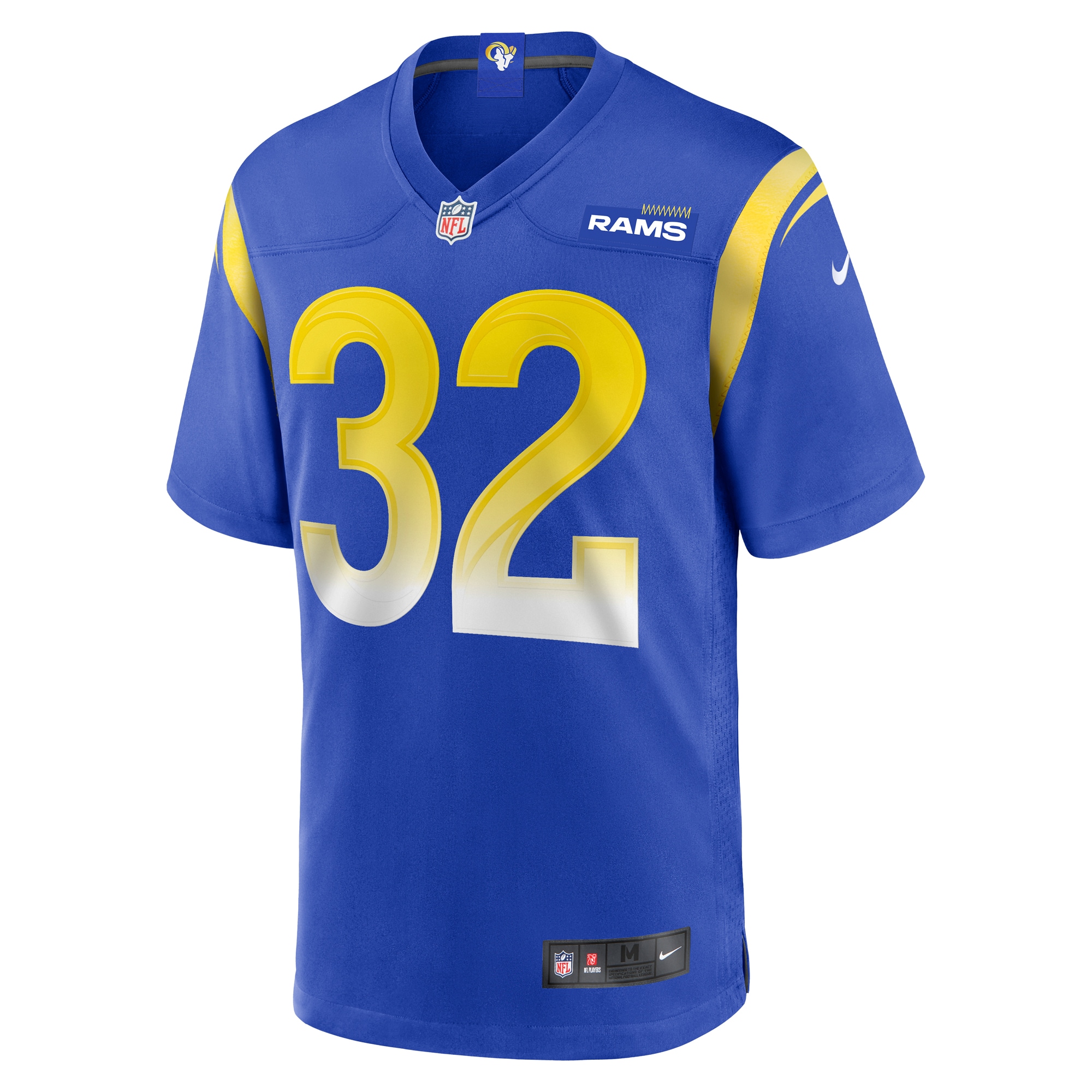 Alternative view of Ochaun Mathis Los Angeles Rams Game Jersey - Men's