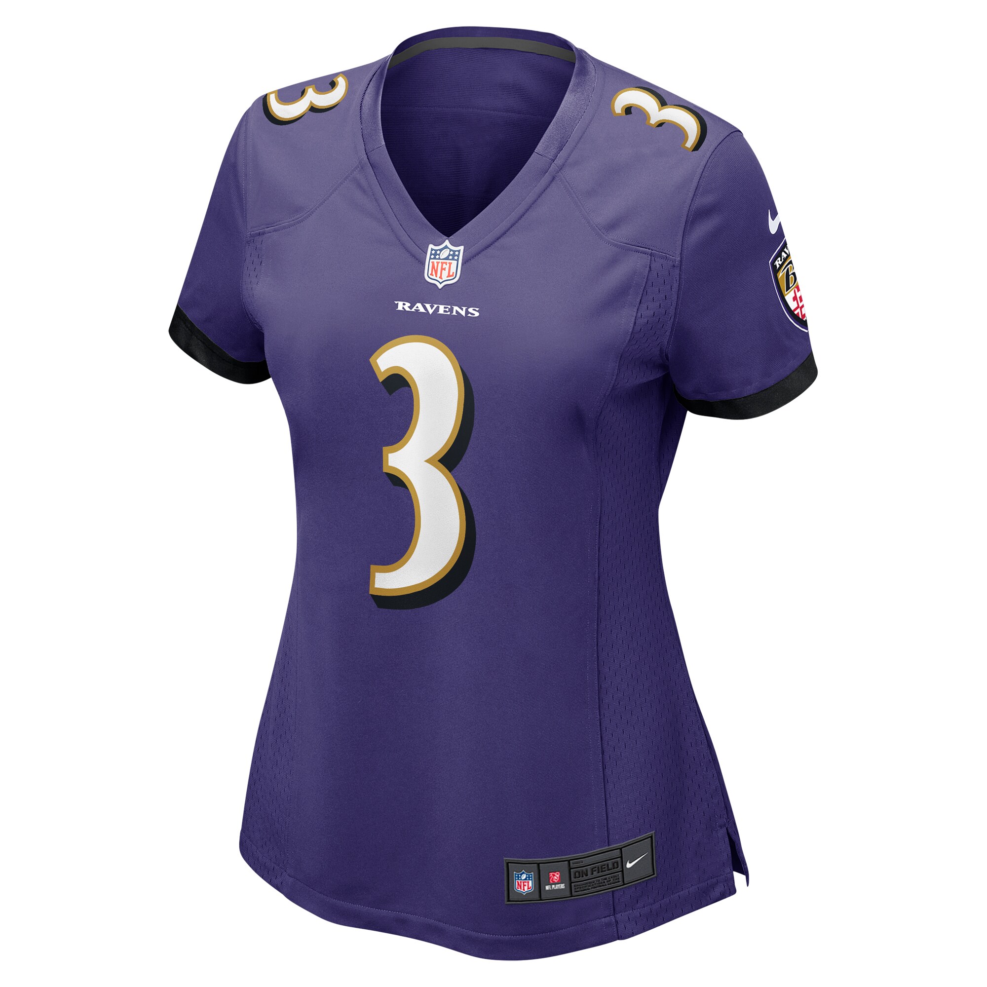 Alternative view of Odell Beckham Jr. Baltimore Ravens Game Jersey - Women's