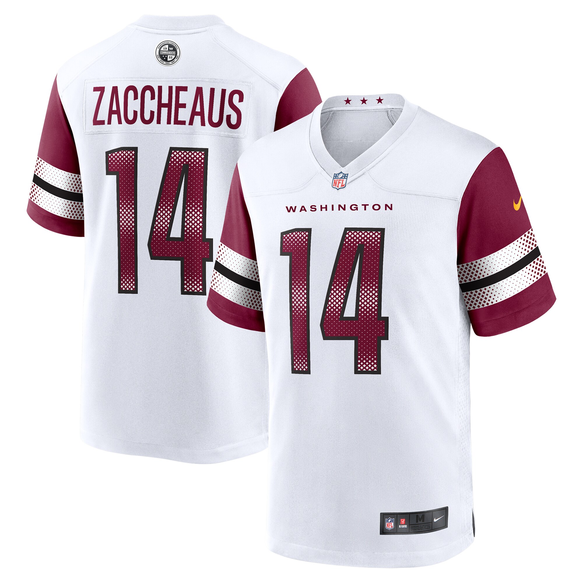 Olamide Zaccheaus Washington Commanders Game Jersey - Men's