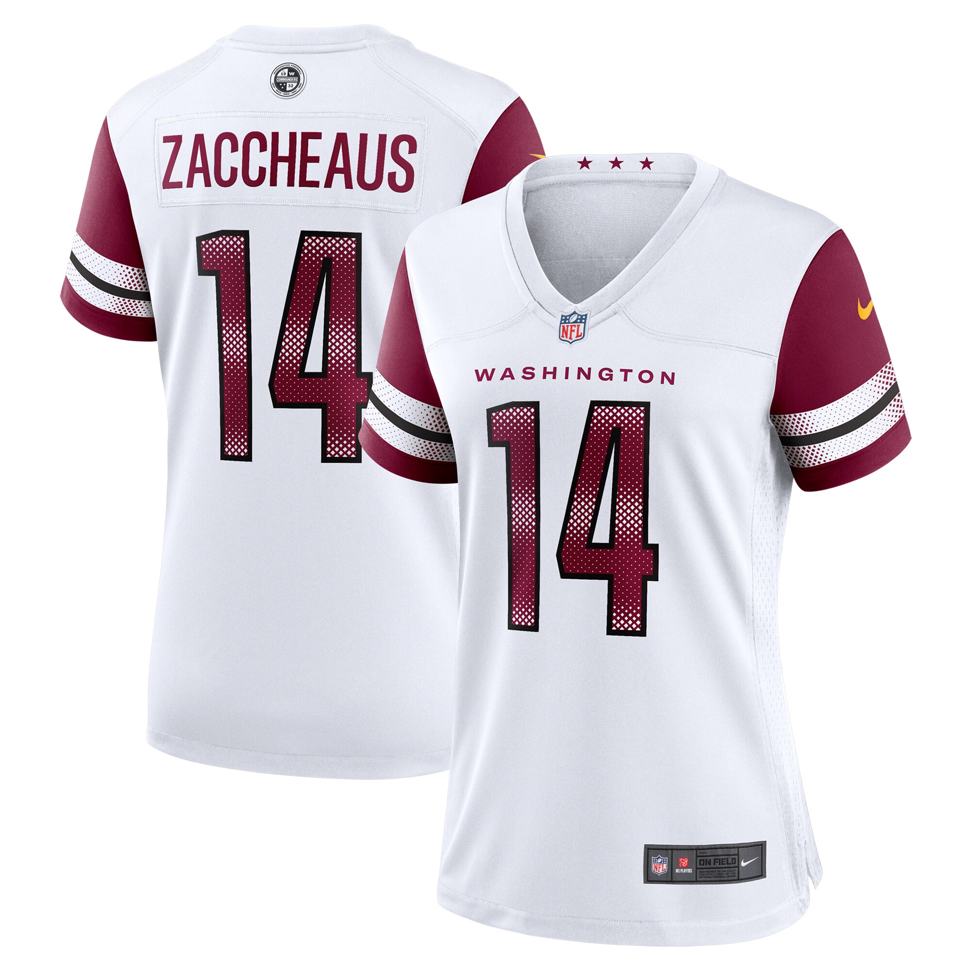 Olamide Zaccheaus Washington Commanders Game Jersey - Women's
