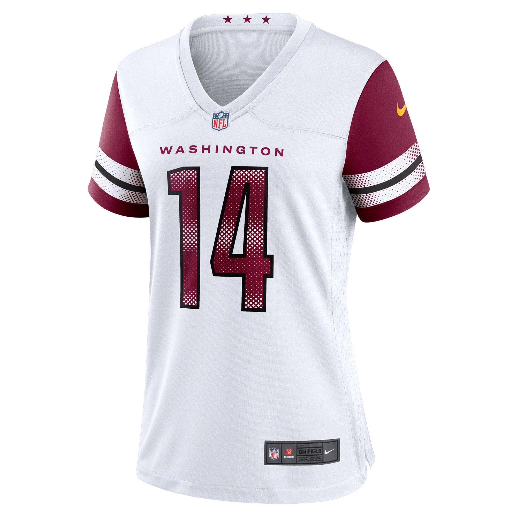 Alternative view of Olamide Zaccheaus Washington Commanders Game Jersey - Women's