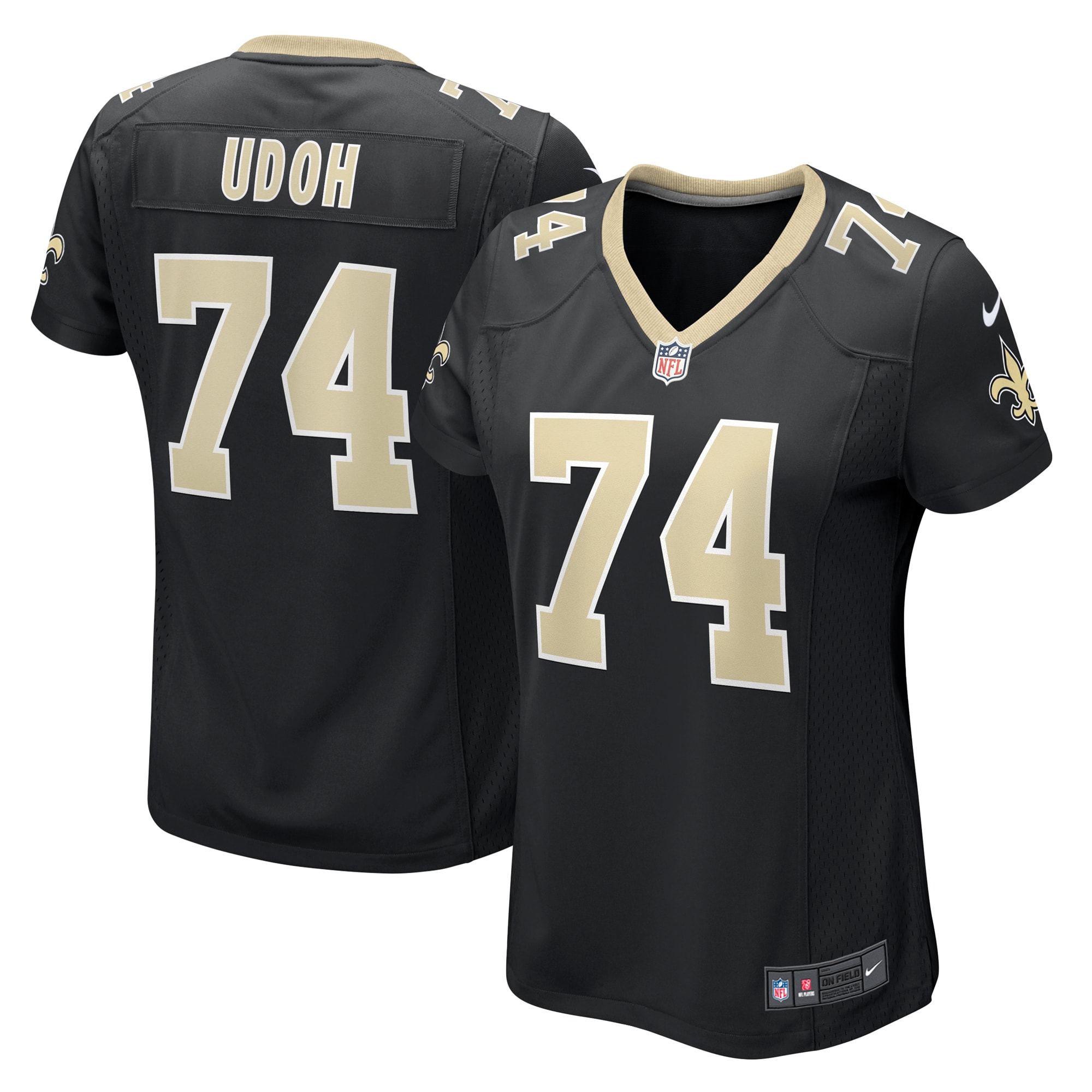 Olisaemeka Udoh New Orleans Saints Game Jersey - Women's