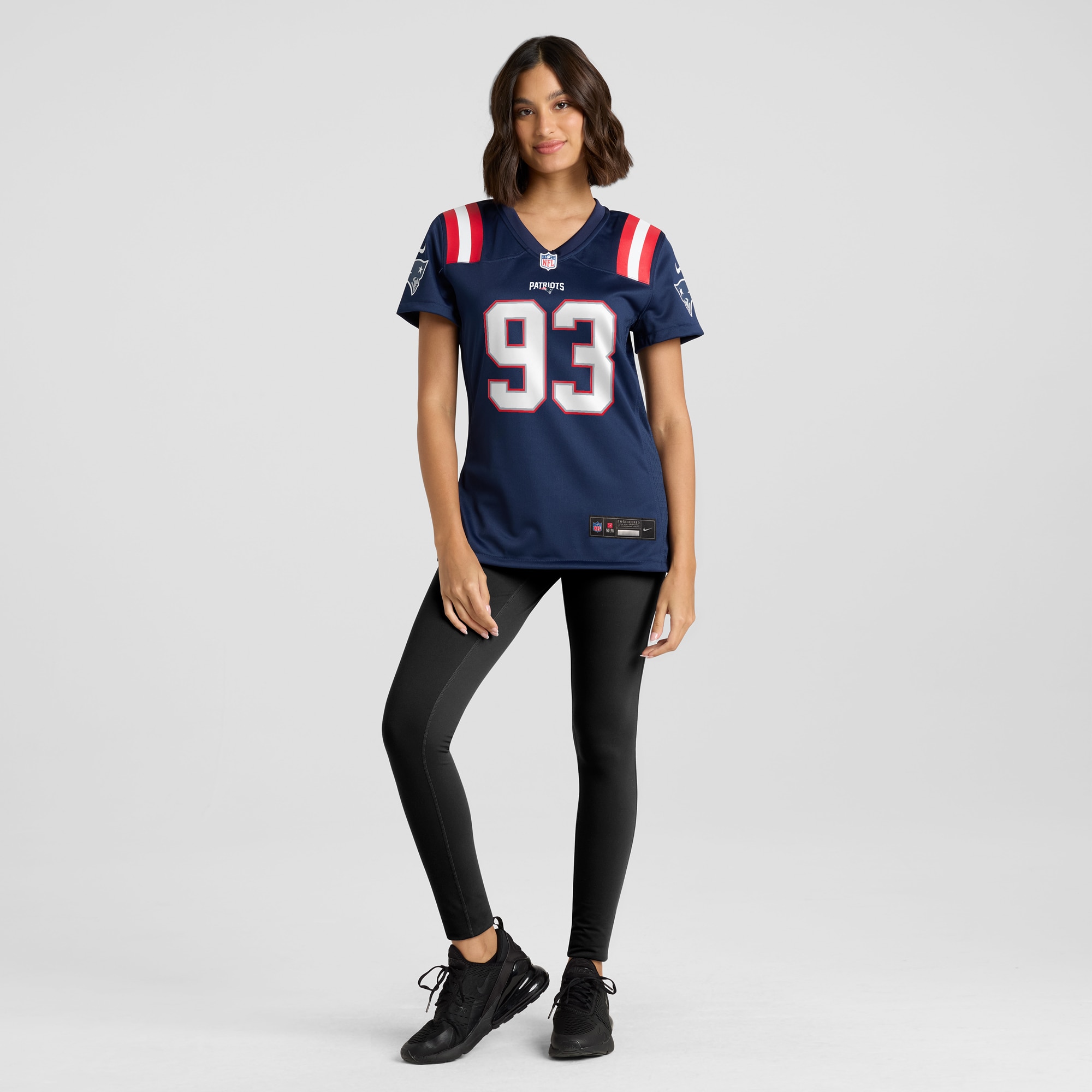 Oshane Ximines New England Patriots Game Jersey - Women's - Image 4