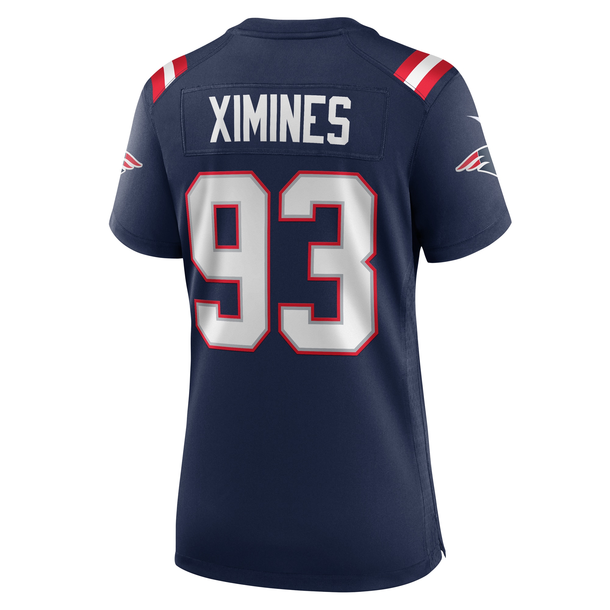 Oshane Ximines New England Patriots Game Jersey - Women's - Image 3