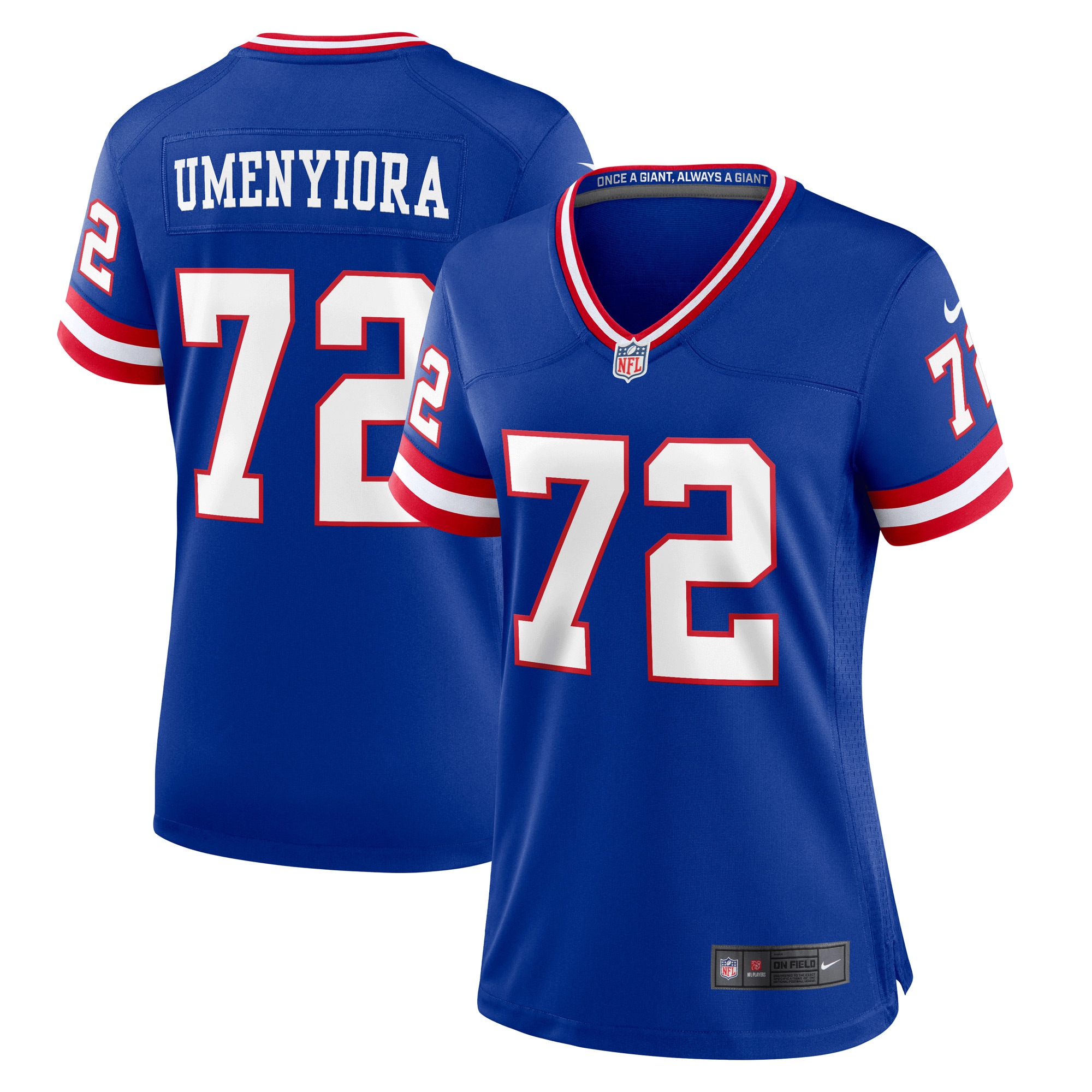 Osi Umenyiora New York Giants Classic Game Jersey - Women's